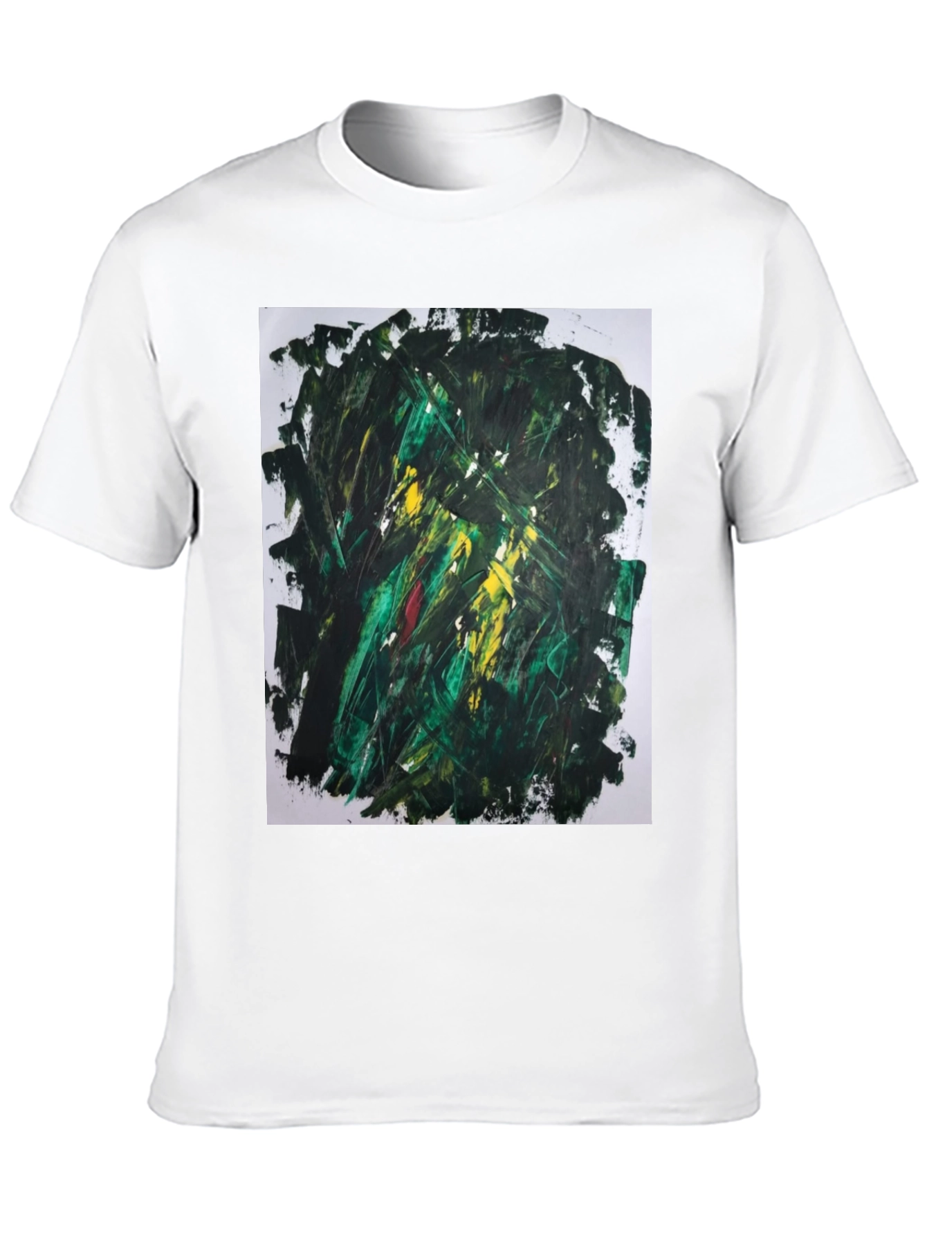 Abstract Art Tee - Modern Painterly Design