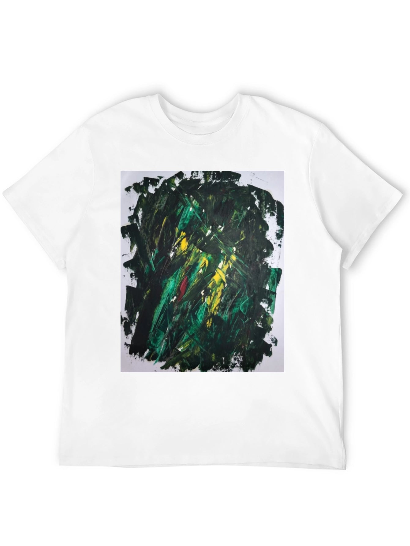 Abstract Art Tee - Modern Painterly Design
