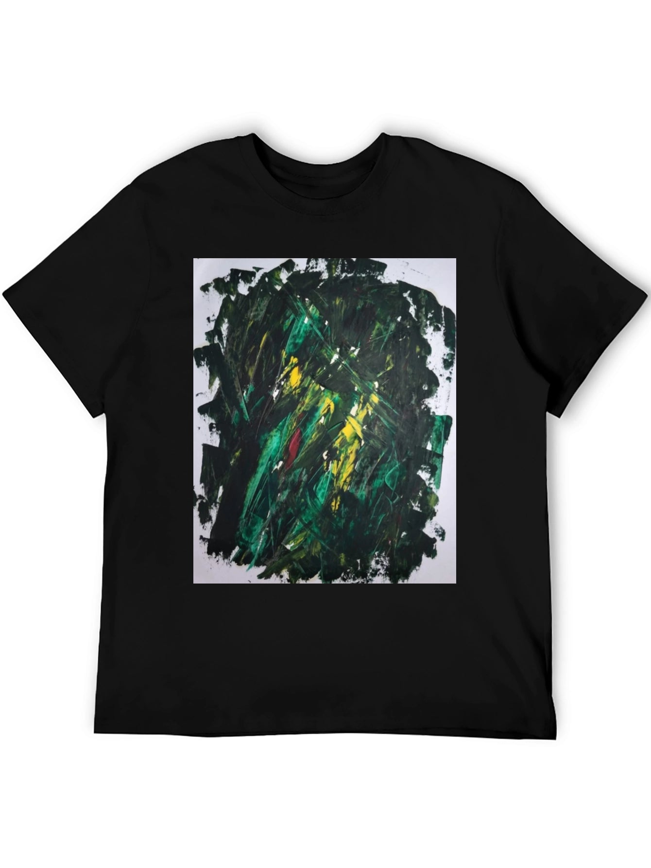 Abstract Art Tee - Modern Painterly Design