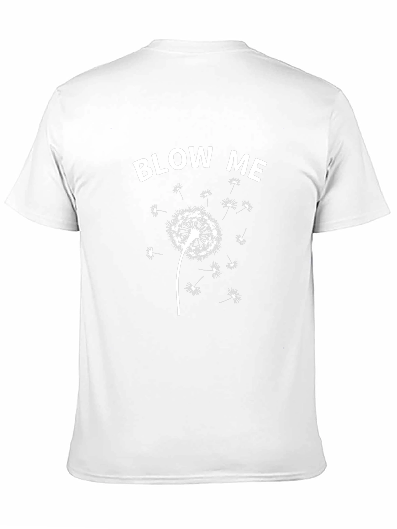 Blow Me Dandelion Graphic Tee