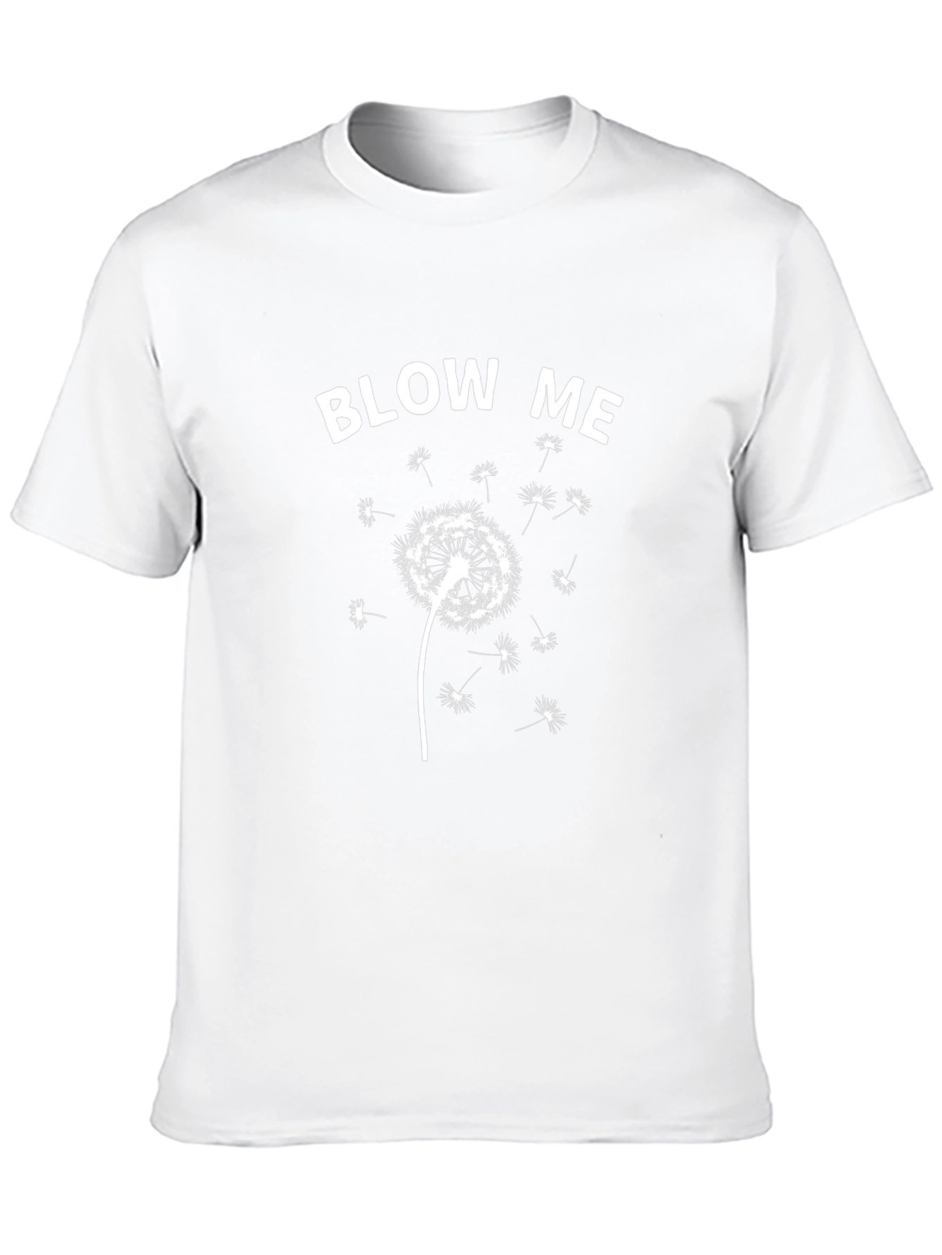 Blow Me Dandelion Graphic Tee