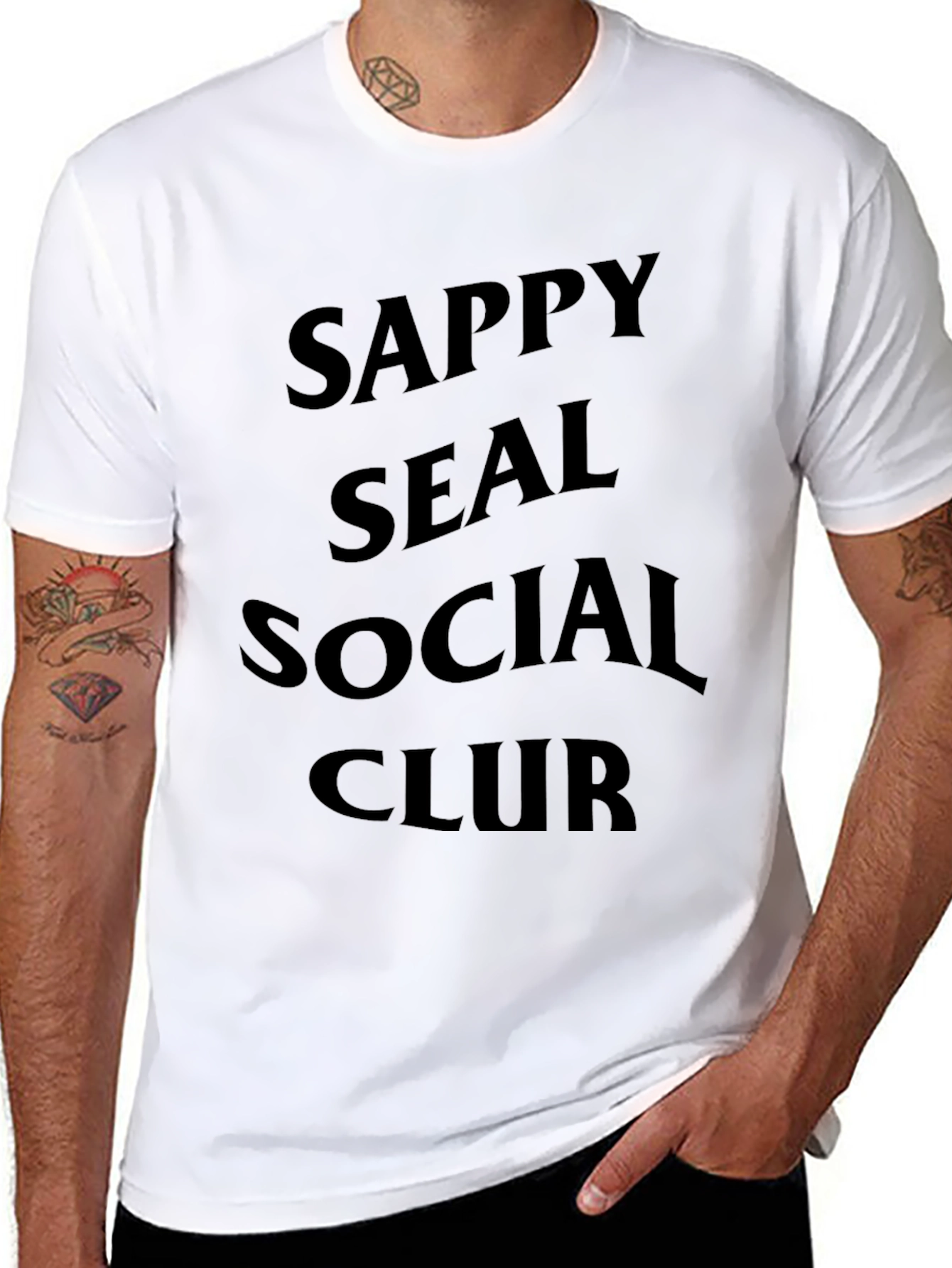 Sappy Seal Social Club Graphic Tee
