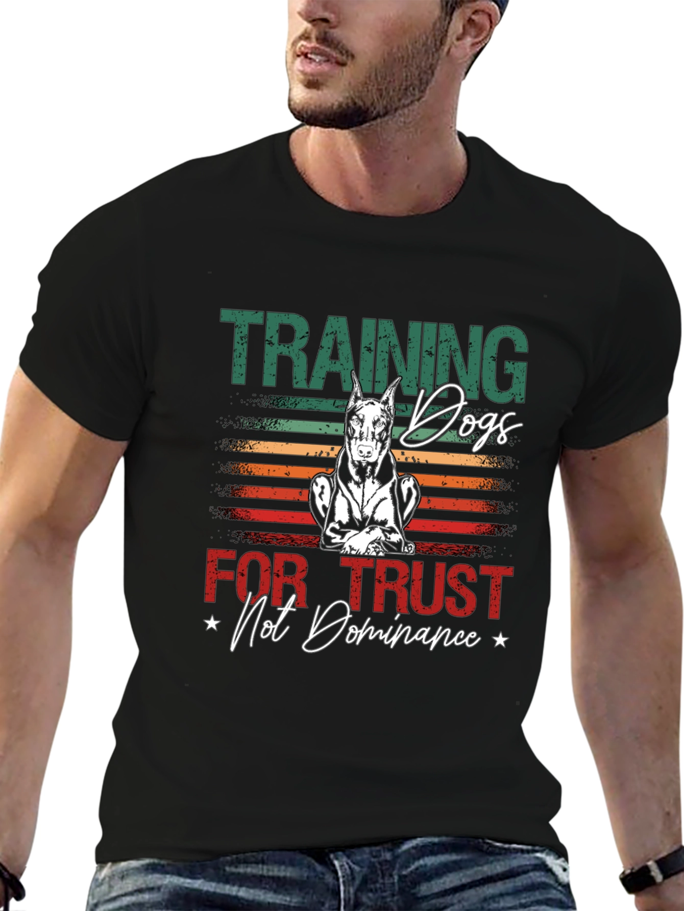 Training Dogs For Trust Graphic Tee