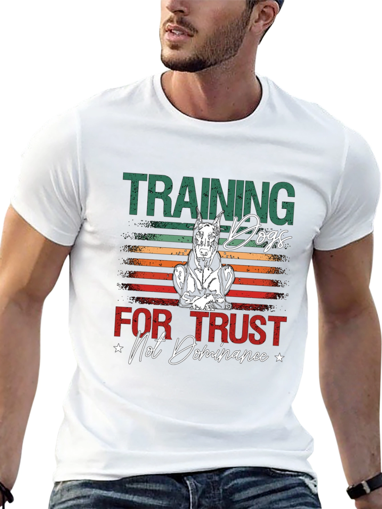 Training Dogs For Trust Graphic Tee