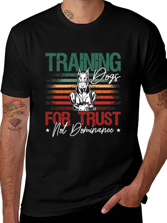 Training Dogs For Trust Graphic Tee