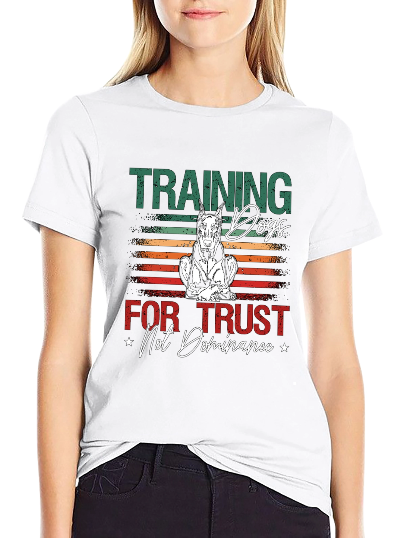Training Dogs For Trust Graphic Tee