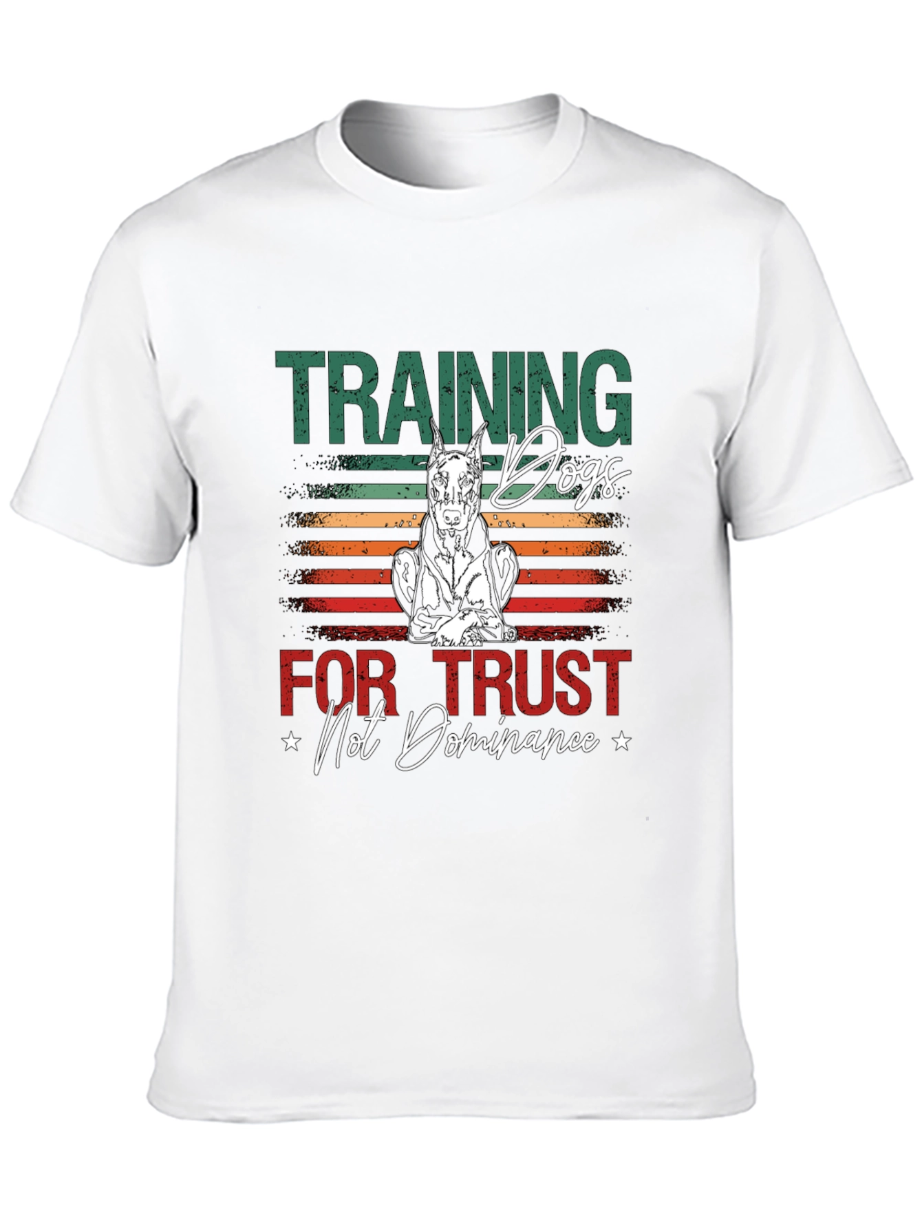 Training Dogs For Trust Graphic Tee