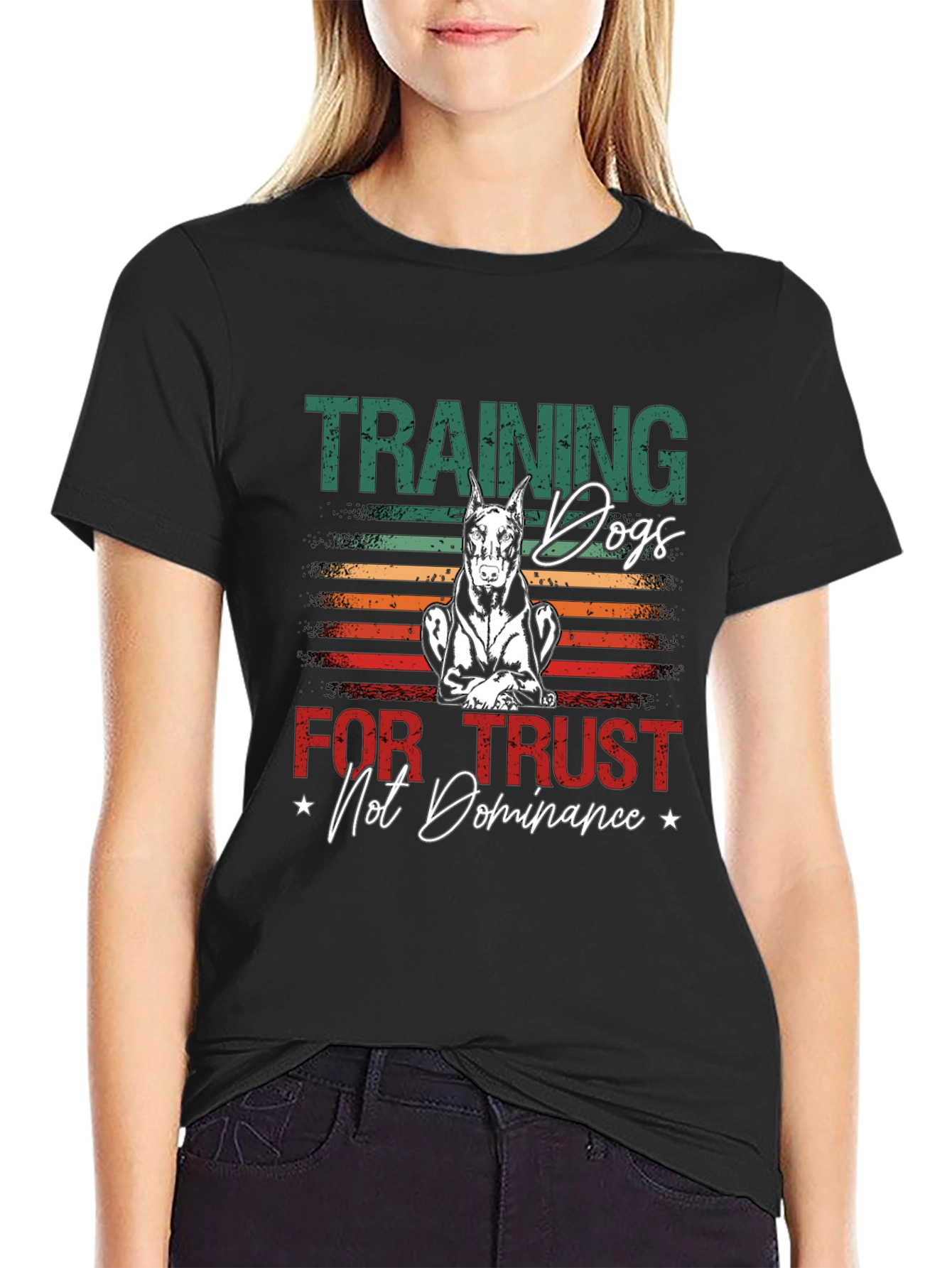 Training Dogs For Trust Graphic Tee