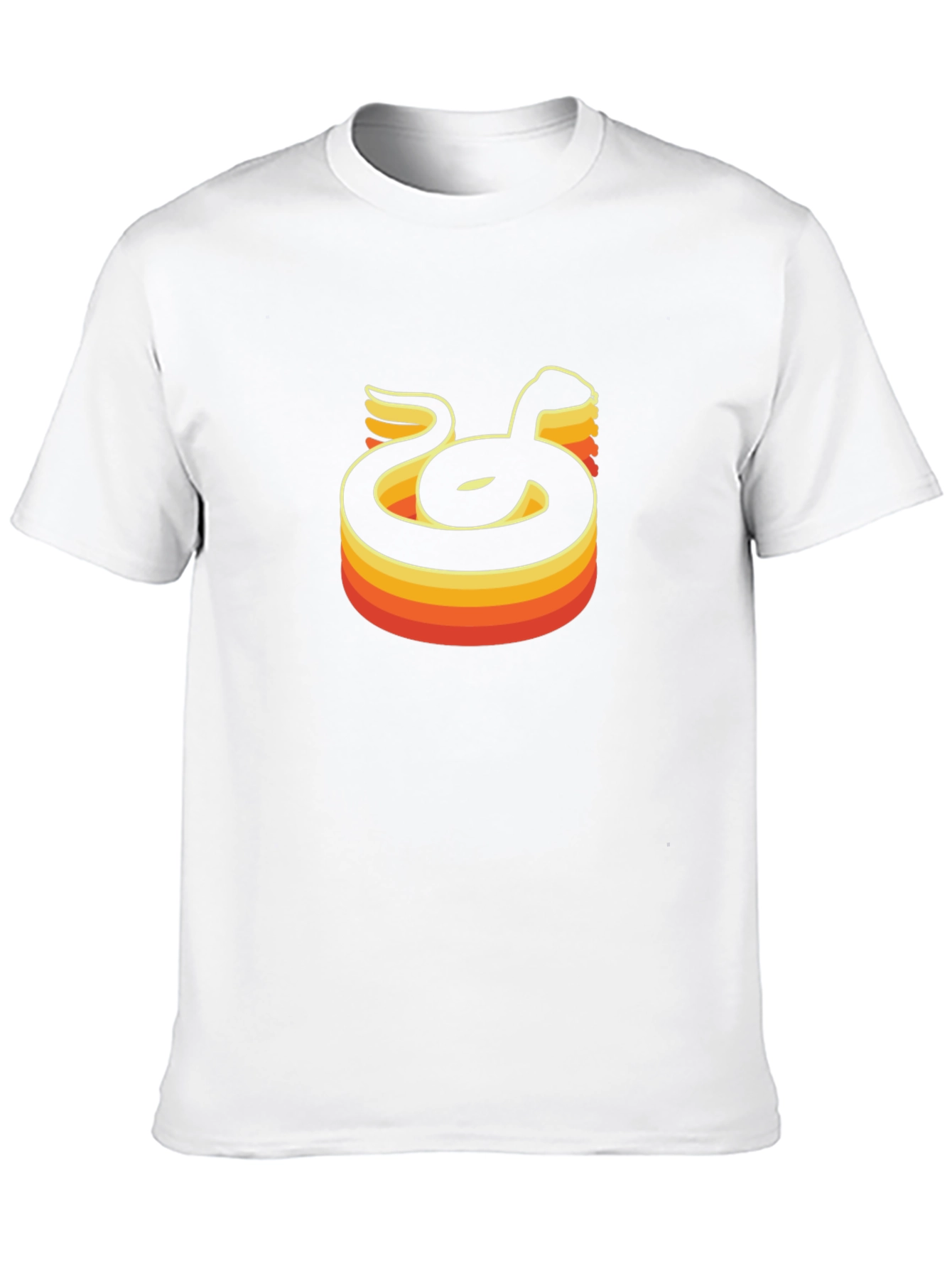 Retro Snake Graphic Tee - Black T-Shirt