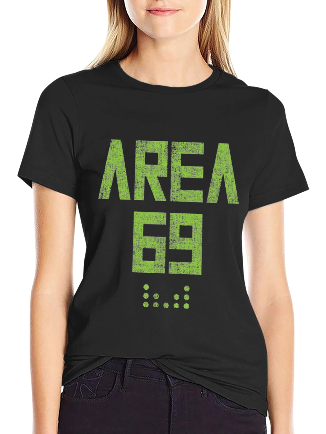 Area 69 T-Shirt Funny Graphic Novelty Tee