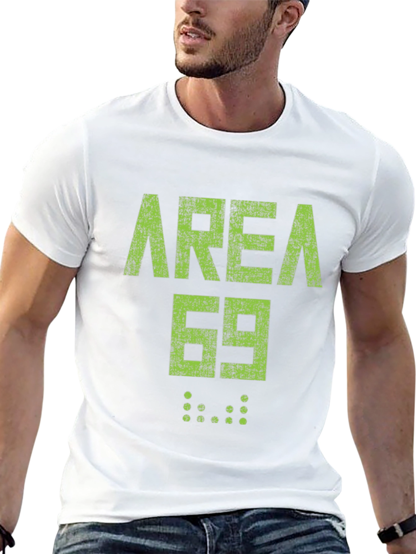 Area 69 T-Shirt Funny Graphic Novelty Tee