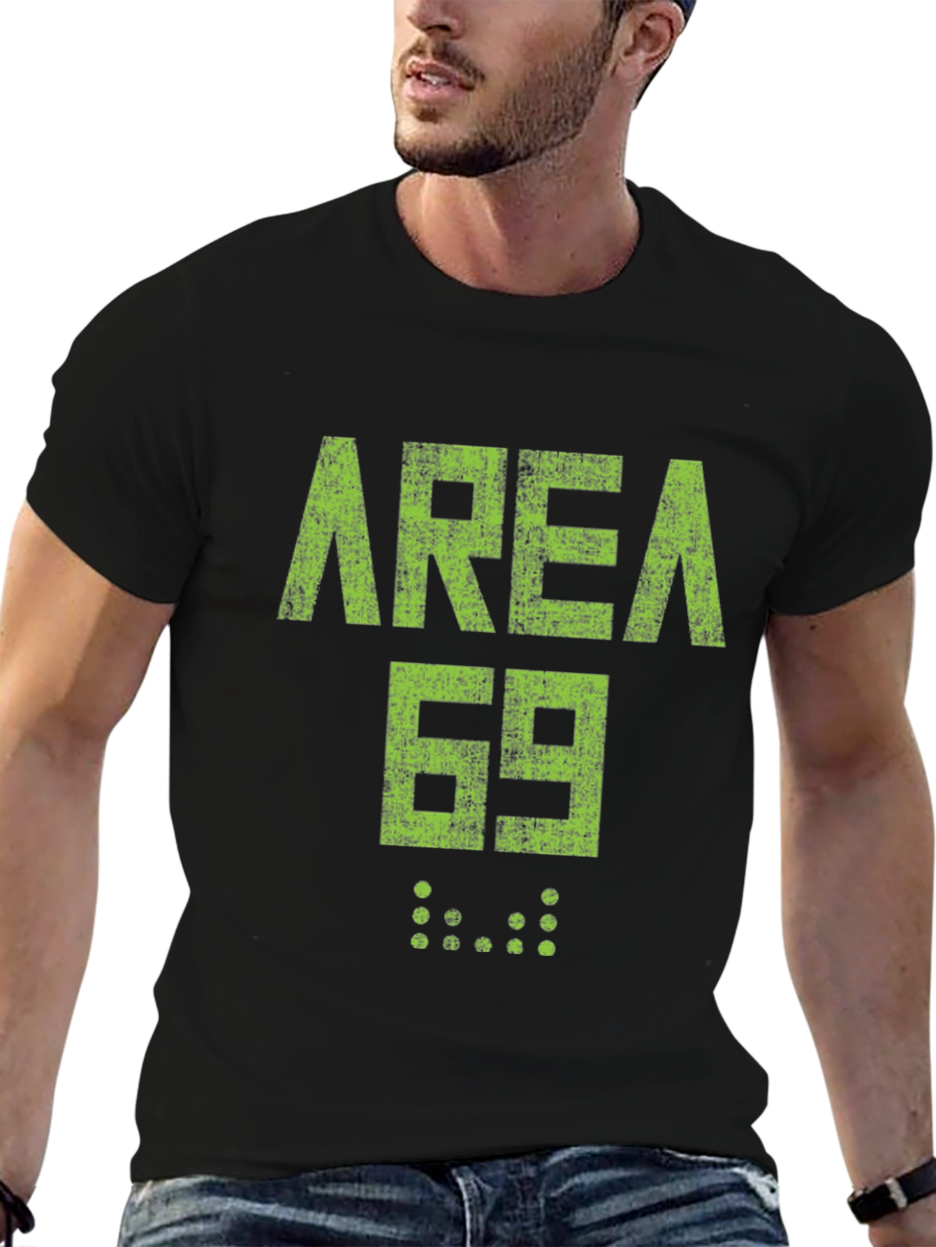 Area 69 T-Shirt Funny Graphic Novelty Tee