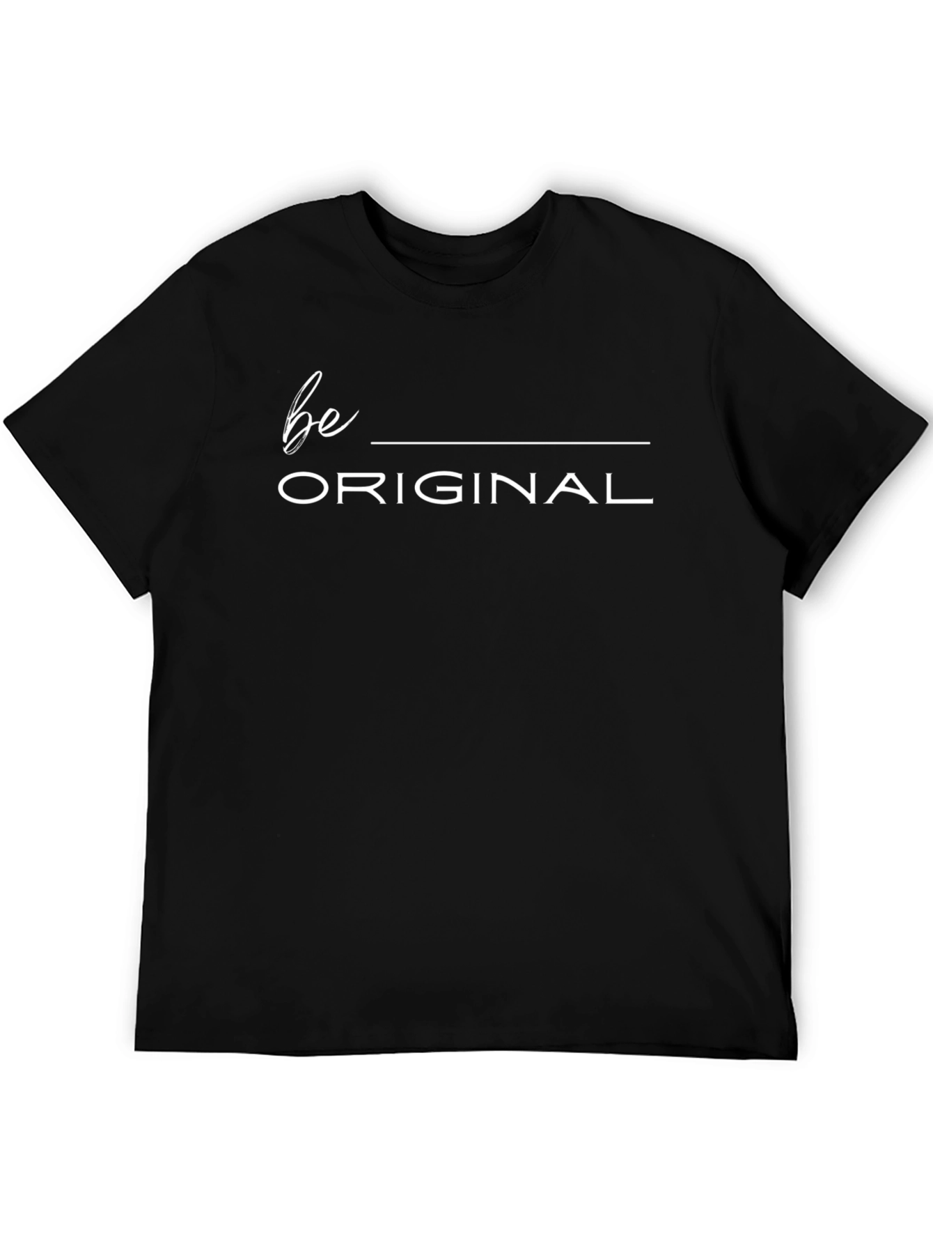 Be Original Graphic Tee - Black