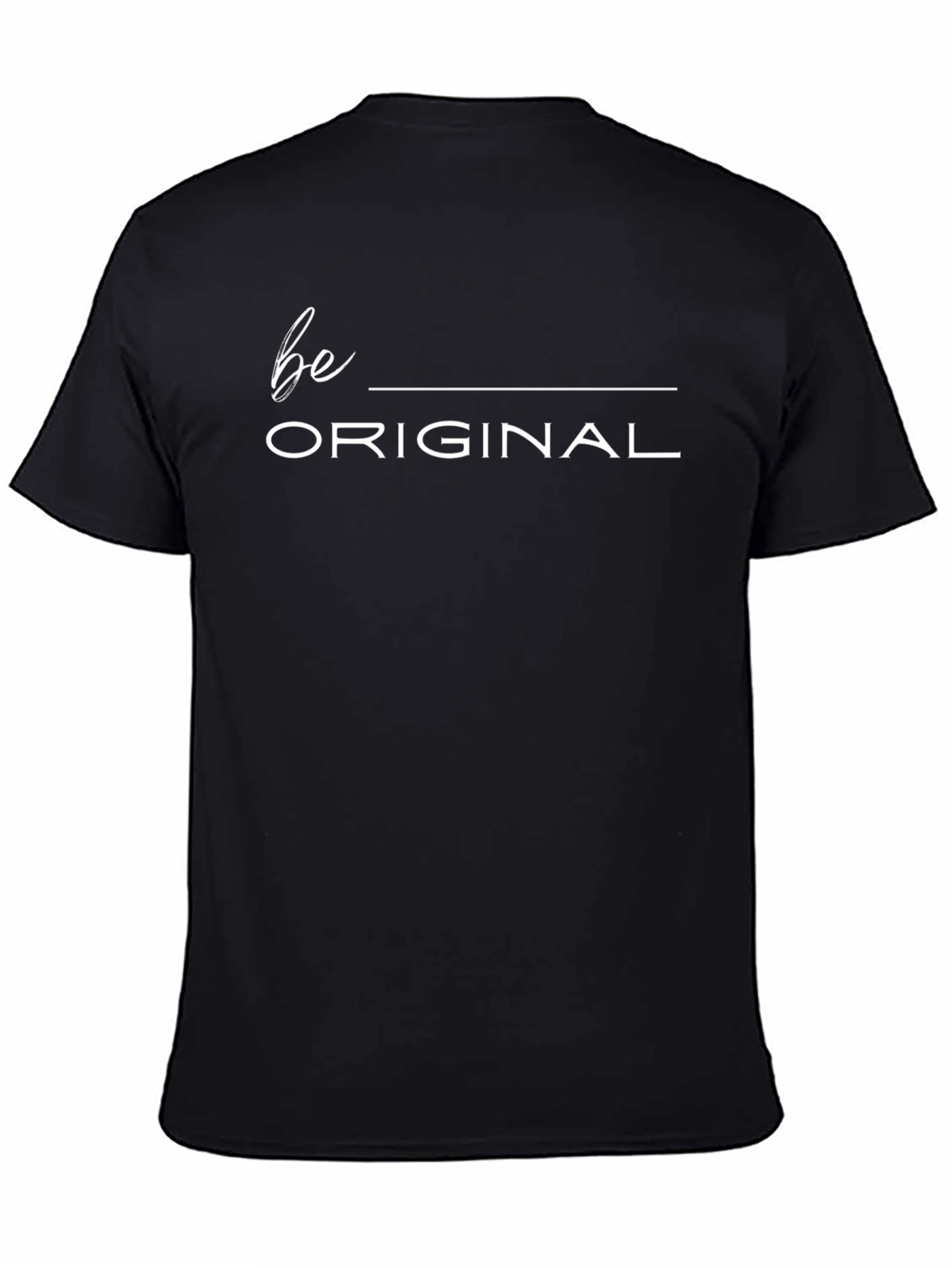 Be Original Graphic Tee - Black