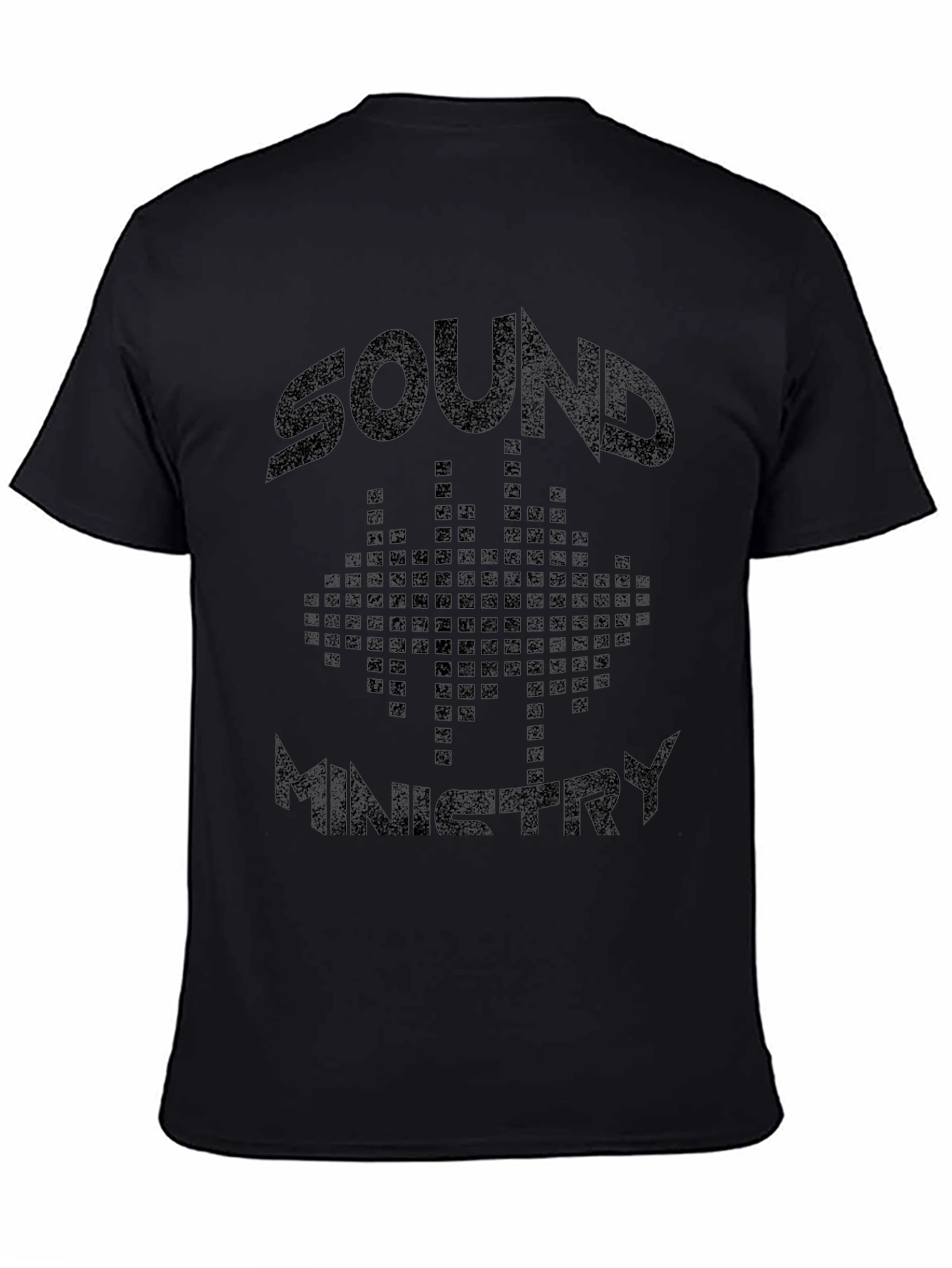 Sound Ministry Black Graphic Tee