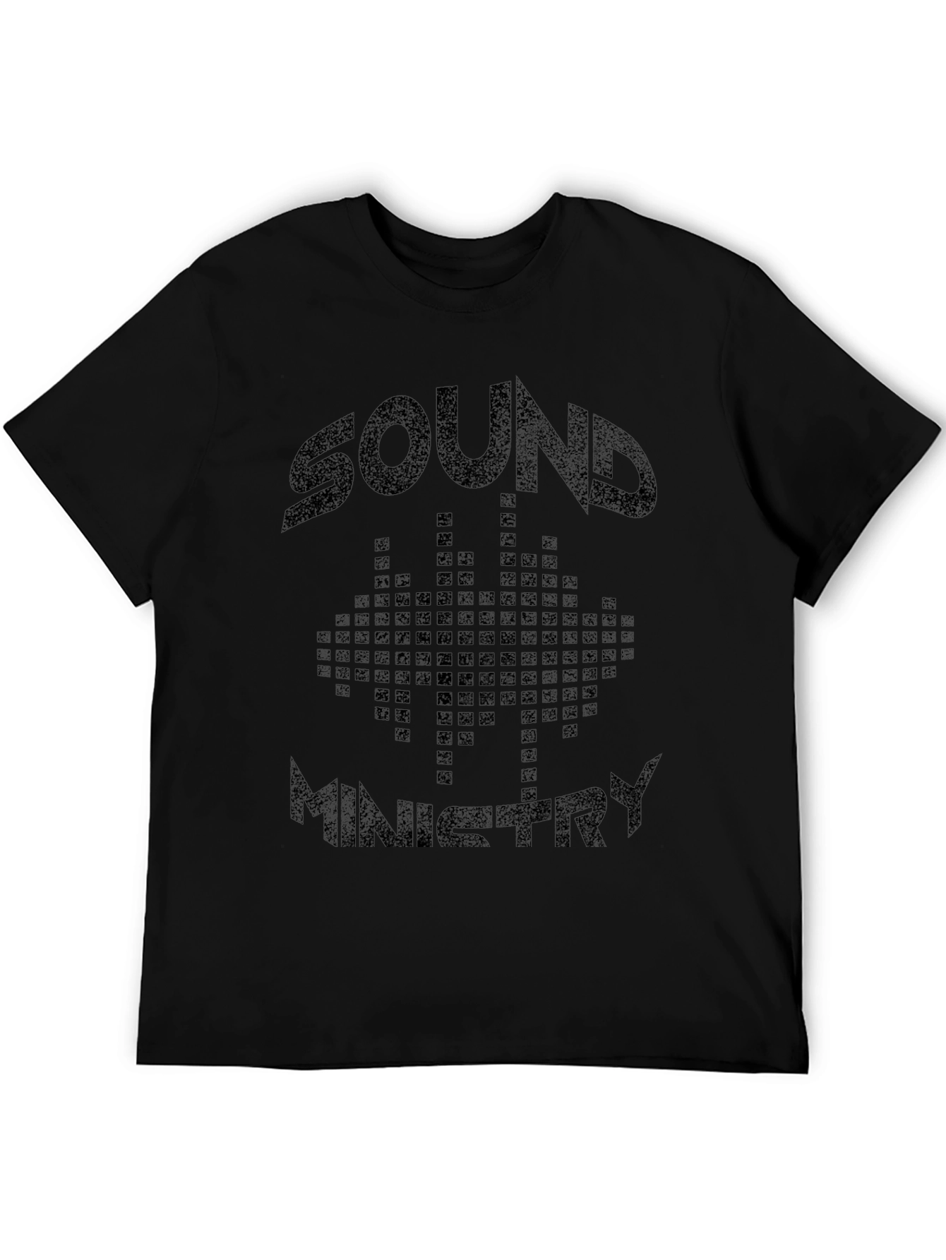 Sound Ministry Black Graphic Tee
