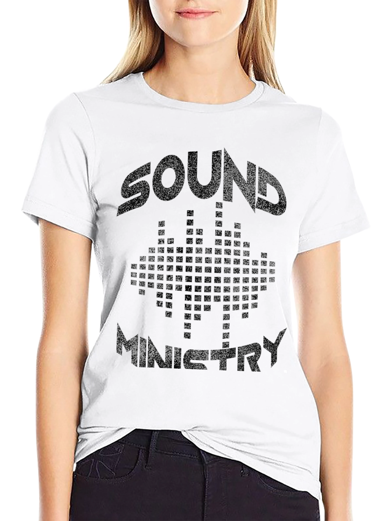 Sound Ministry Black Graphic Tee