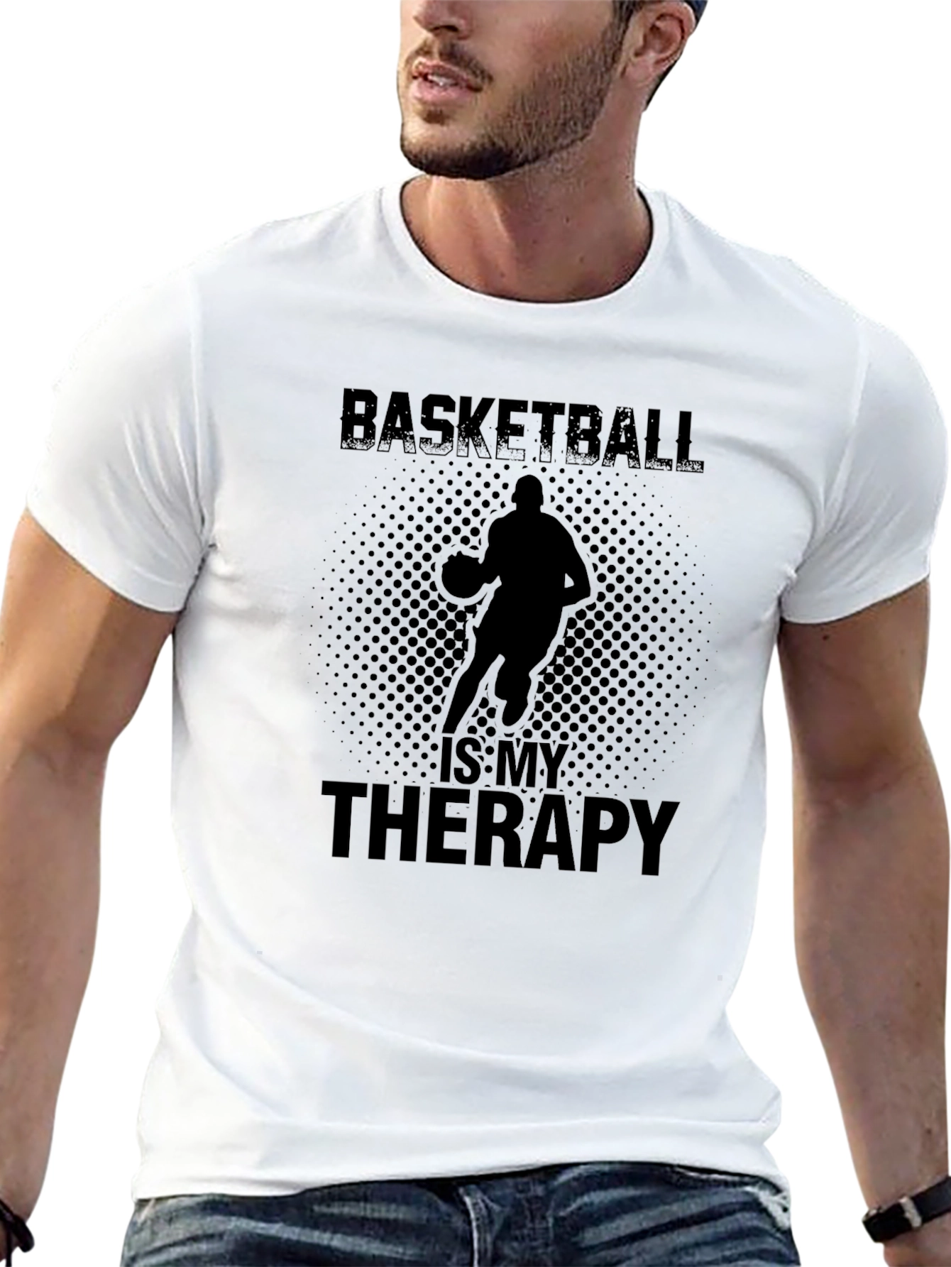 Basketball is My Therapy T-Shirt