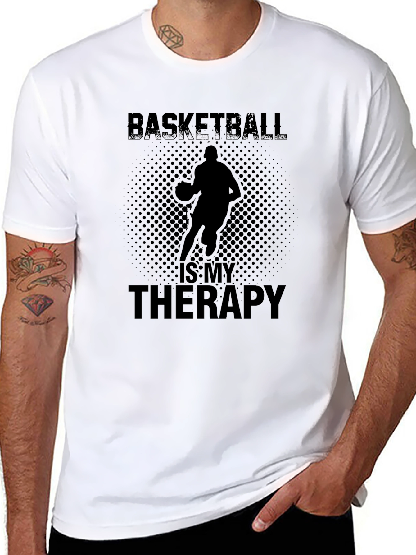 Basketball is My Therapy T-Shirt
