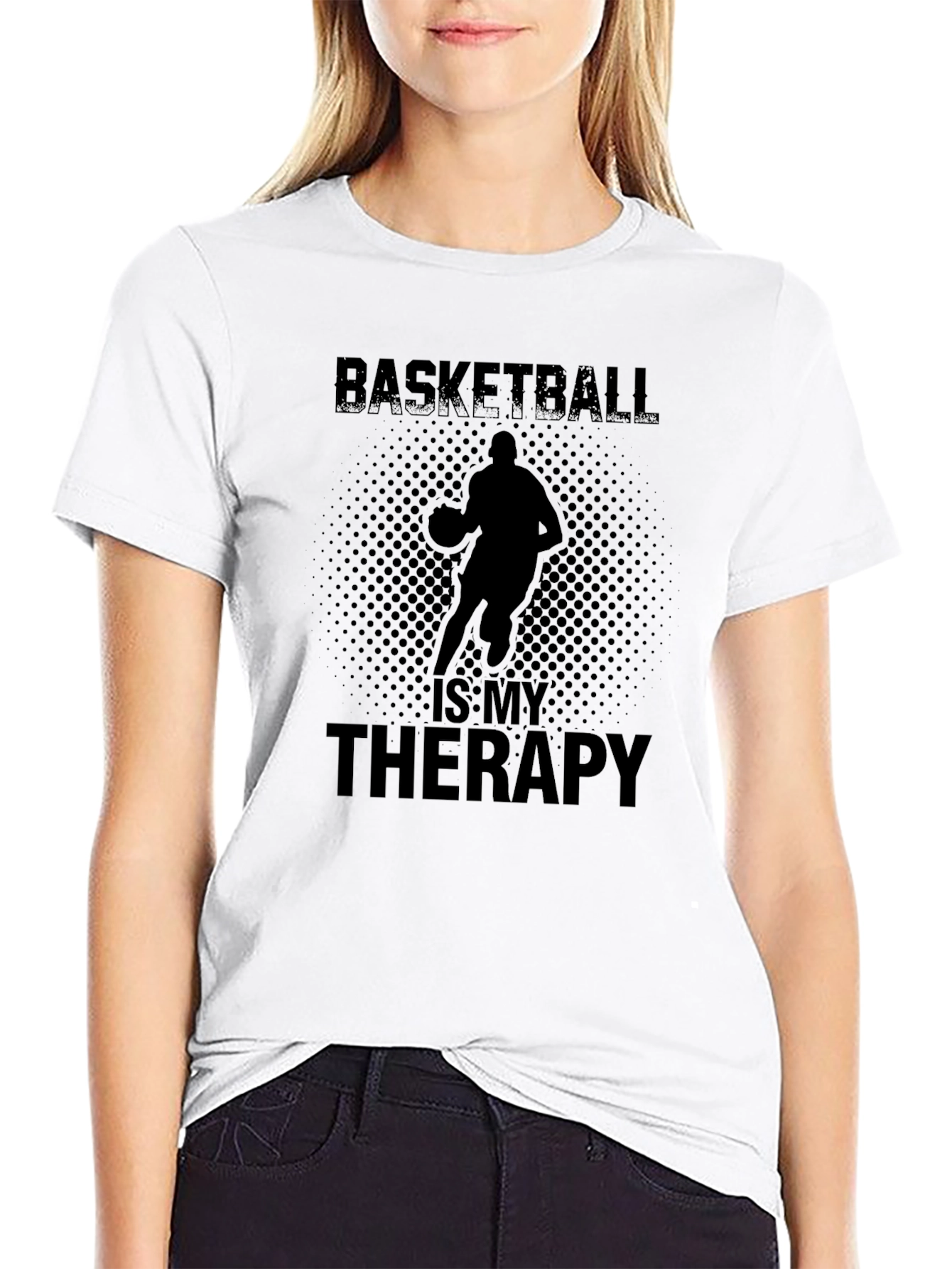 Basketball is My Therapy T-Shirt
