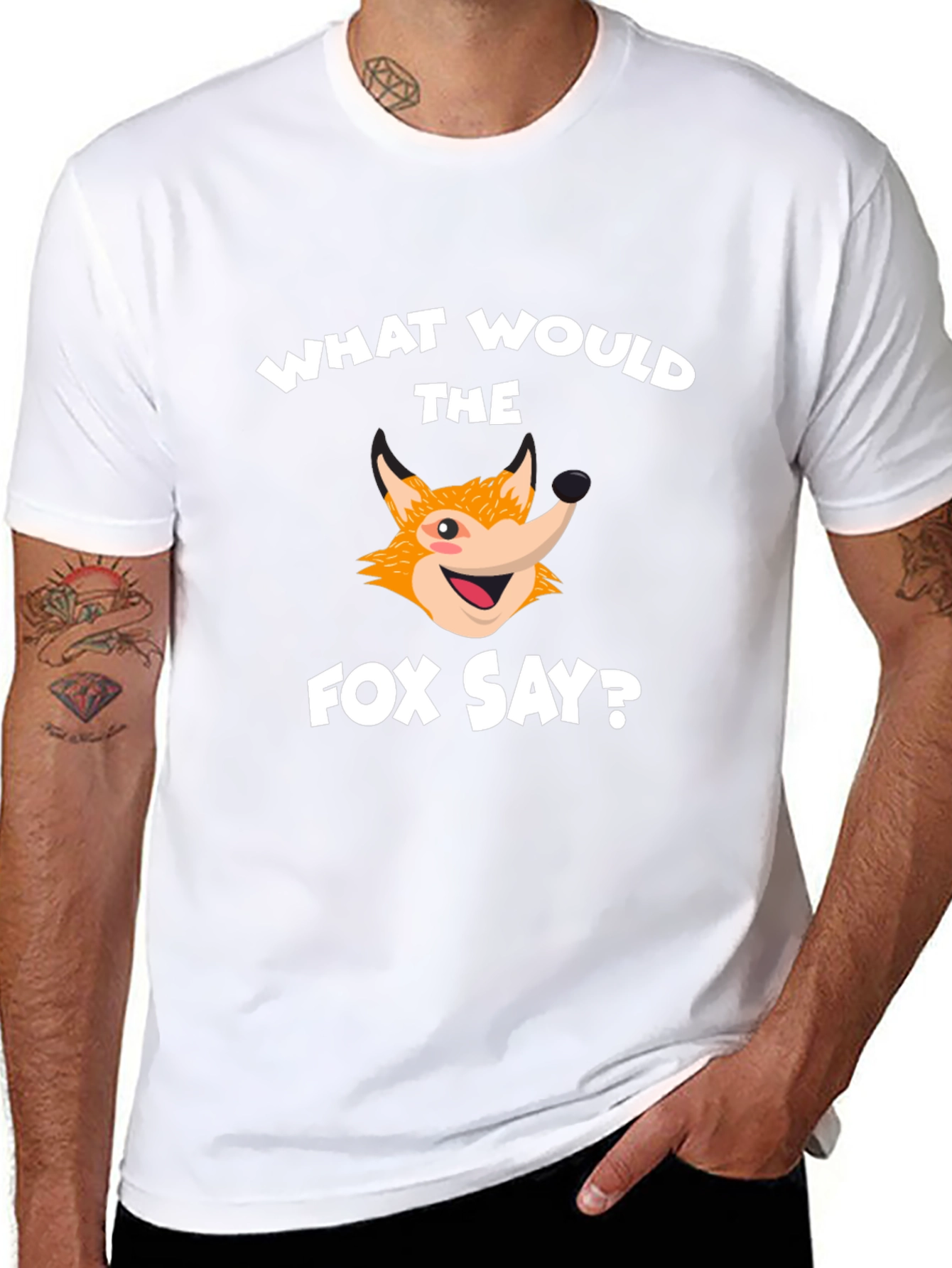 What Does the Fox Say? Graphic Tee