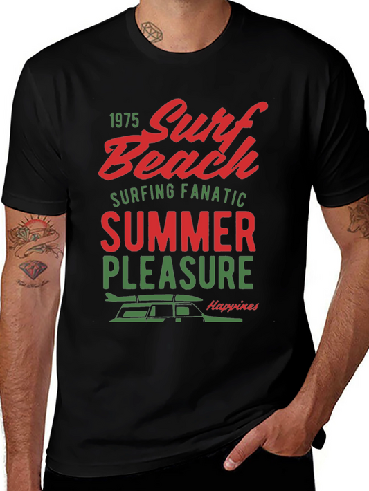 Surf Beach 1975 Summer Pleasure T-Shirt