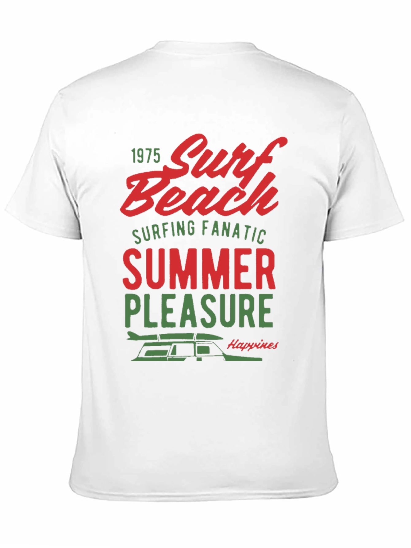 Surf Beach 1975 Summer Pleasure T-Shirt