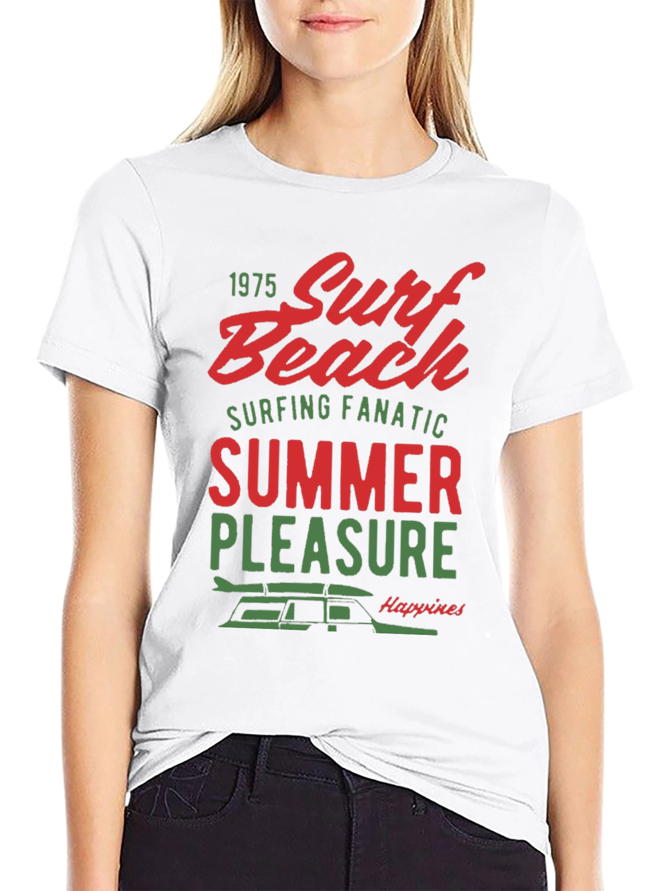 Surf Beach 1975 Summer Pleasure T-Shirt