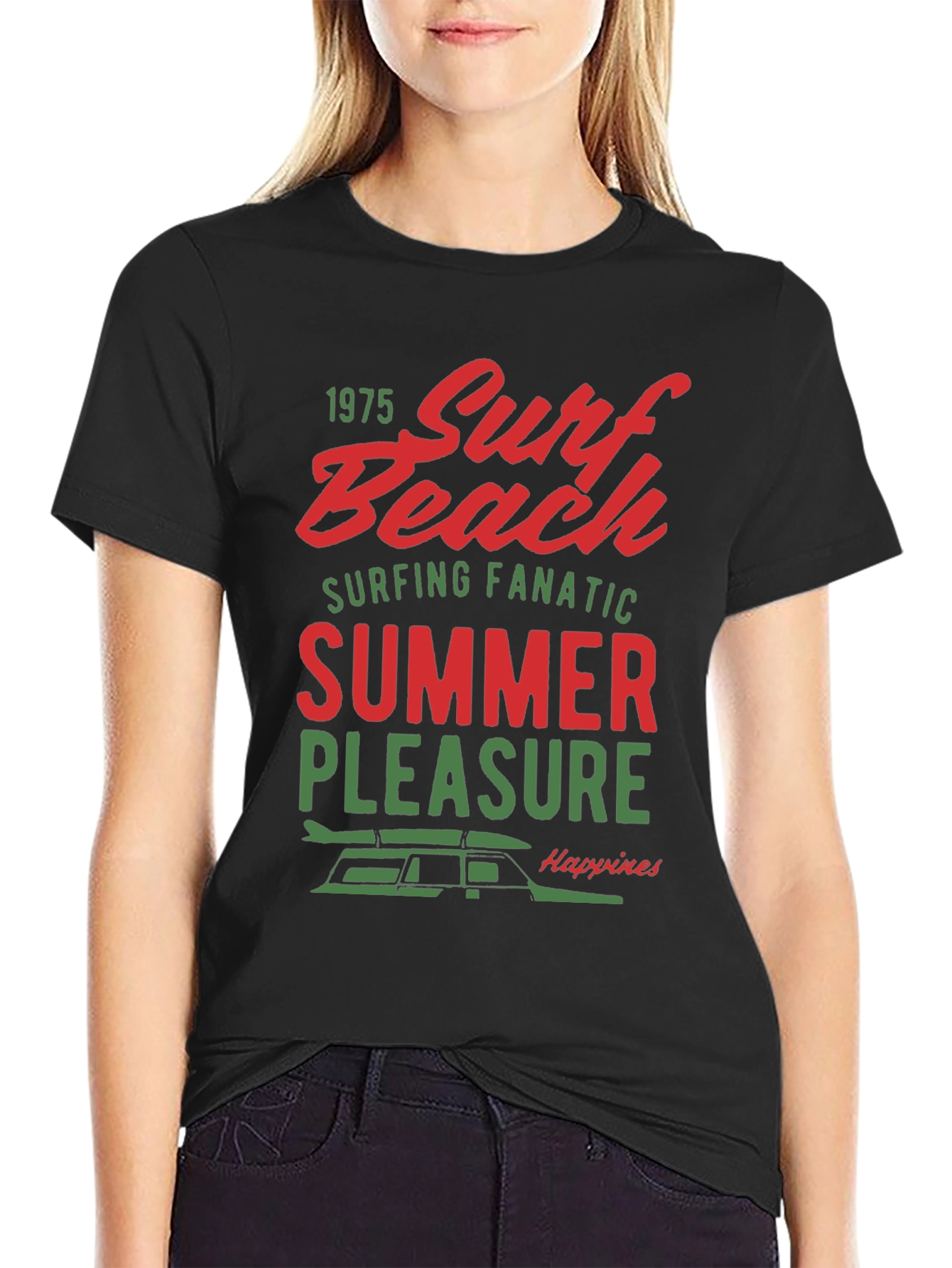 Surf Beach 1975 Summer Pleasure T-Shirt