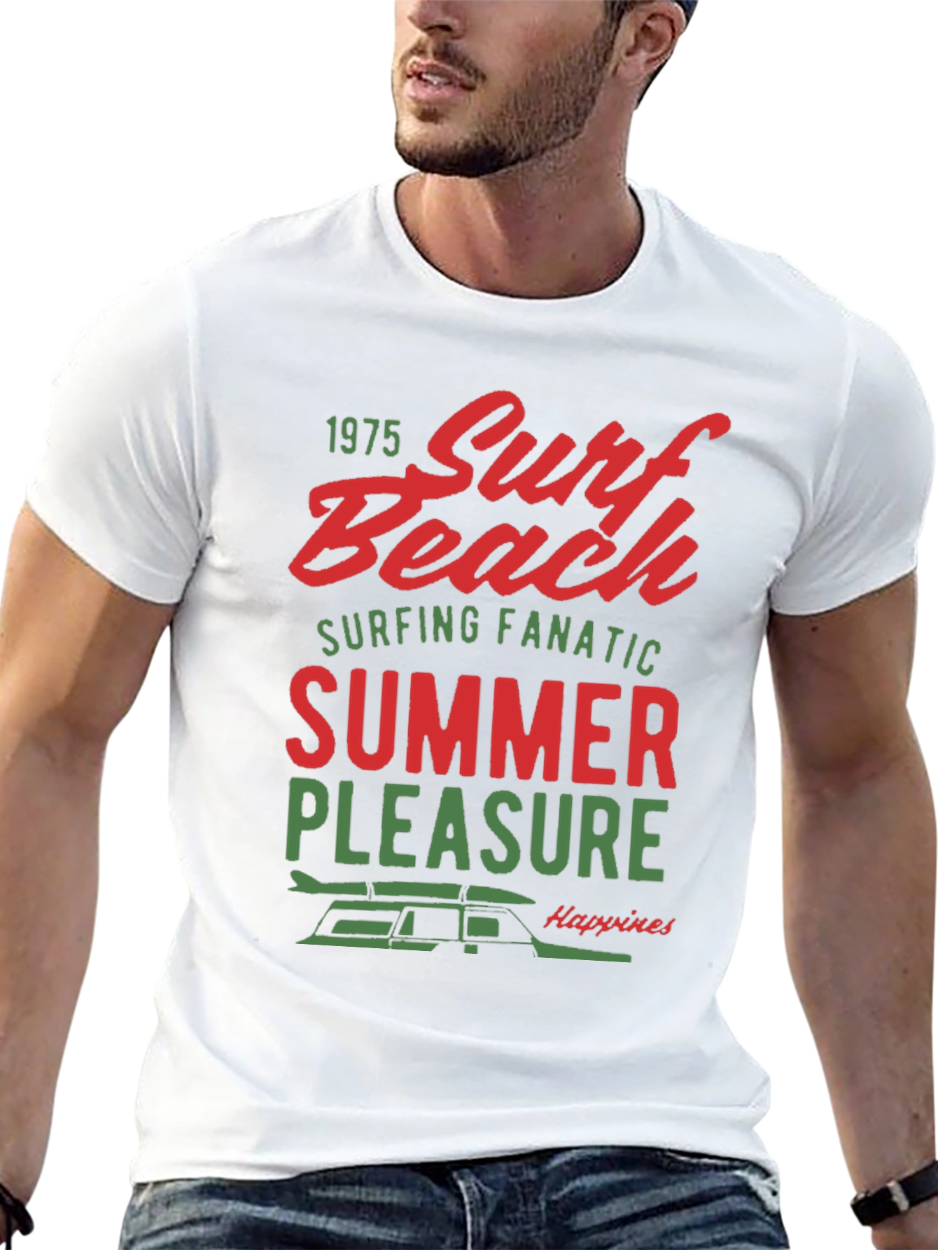 Surf Beach 1975 Summer Pleasure T-Shirt