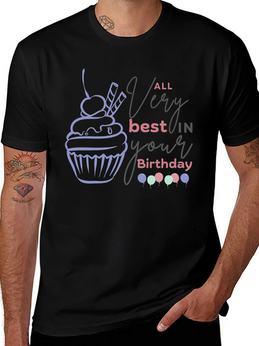 Birthday Cupcake Graphic Tee