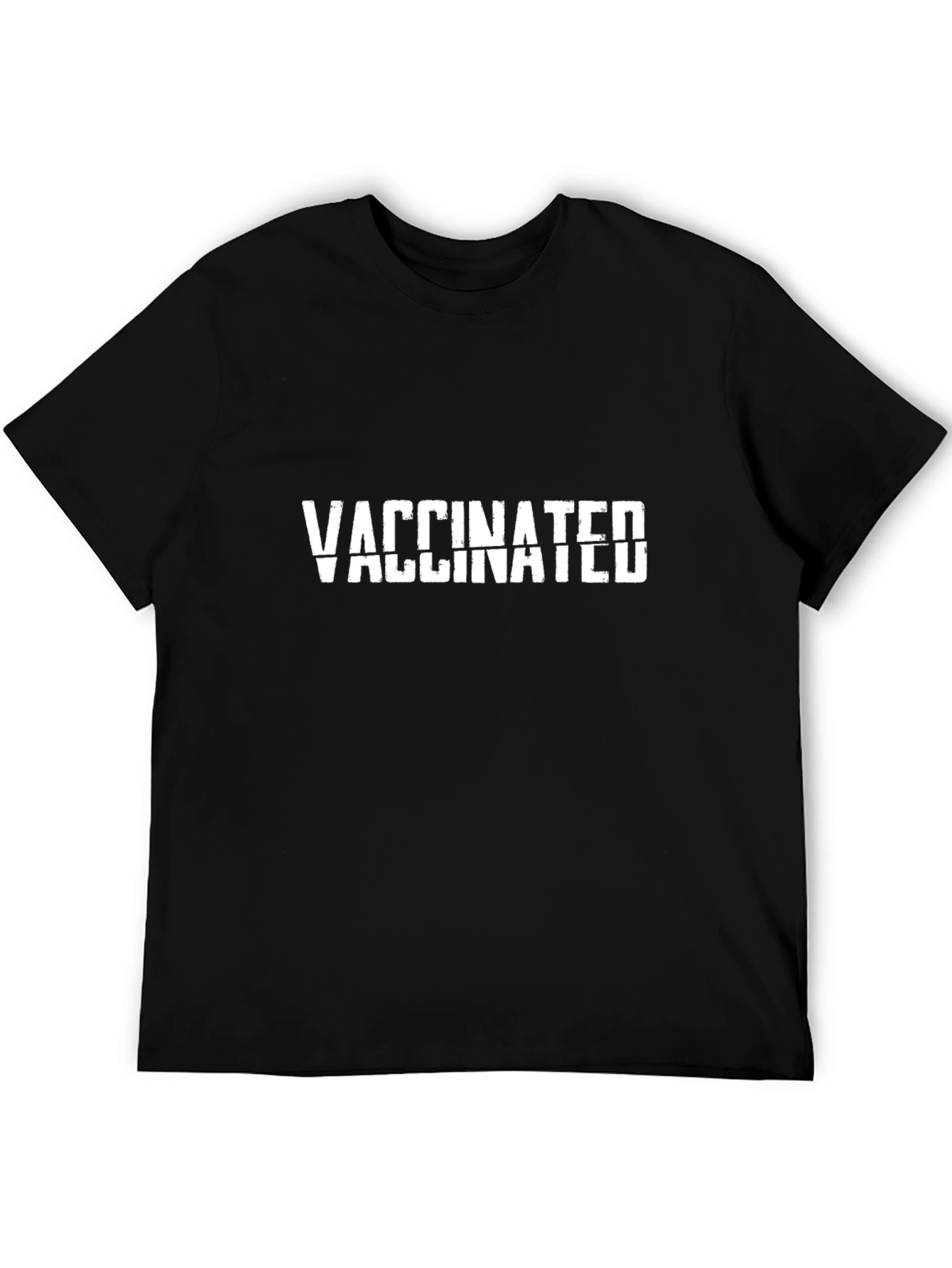 Vaccinated Graphic Tee - Premium Comfort