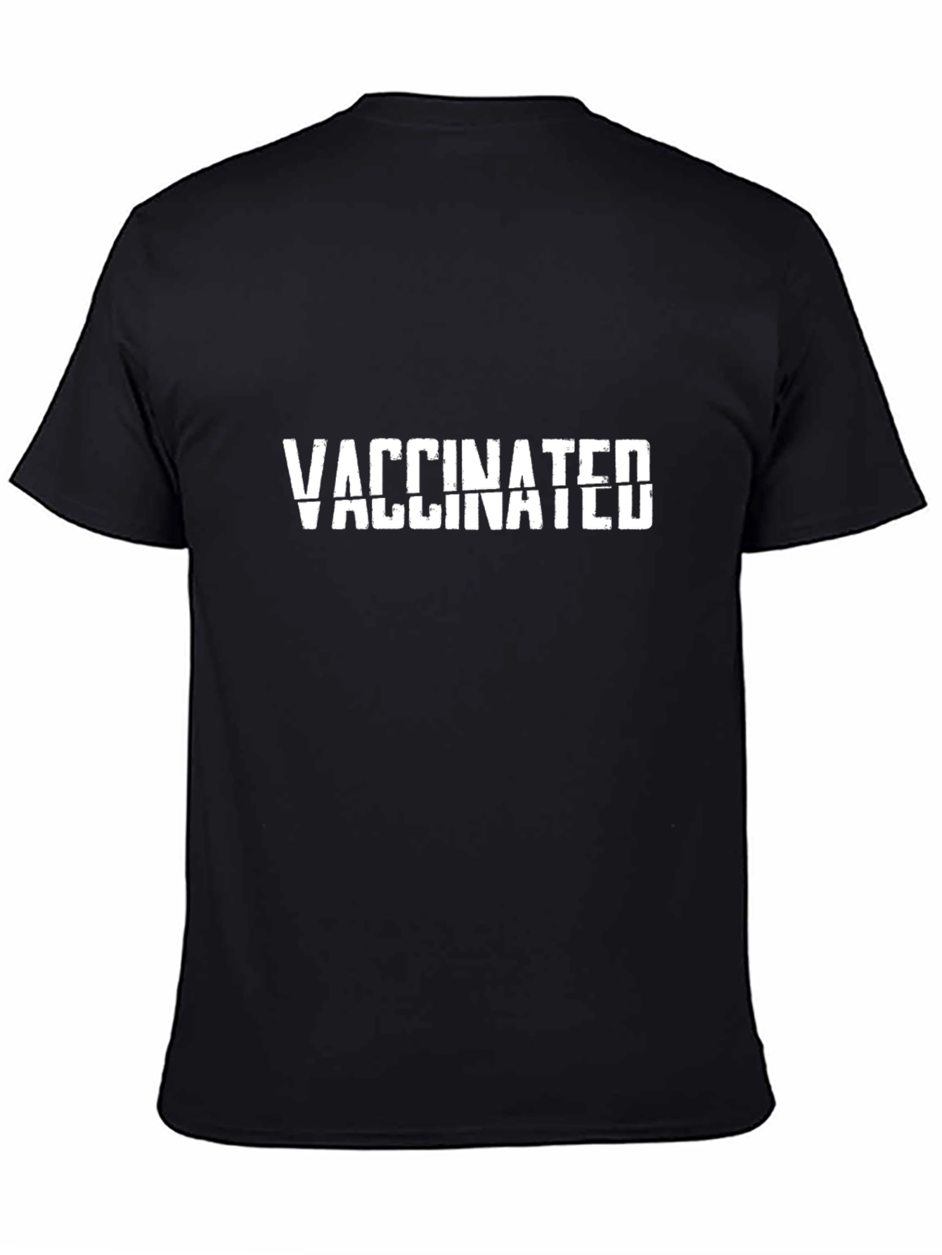 Vaccinated Graphic Tee - Premium Comfort