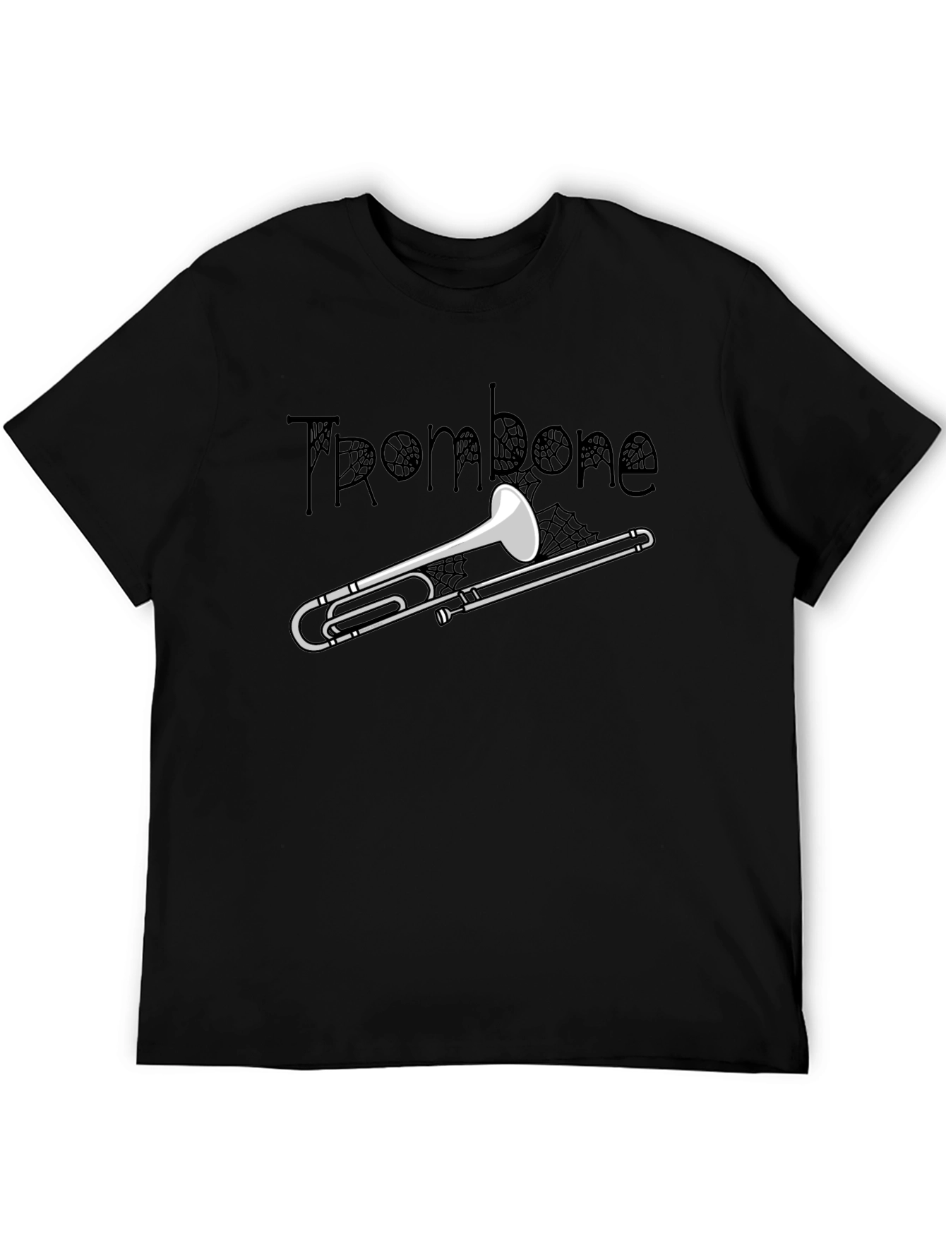 Trombone Halloween Graphic Tee