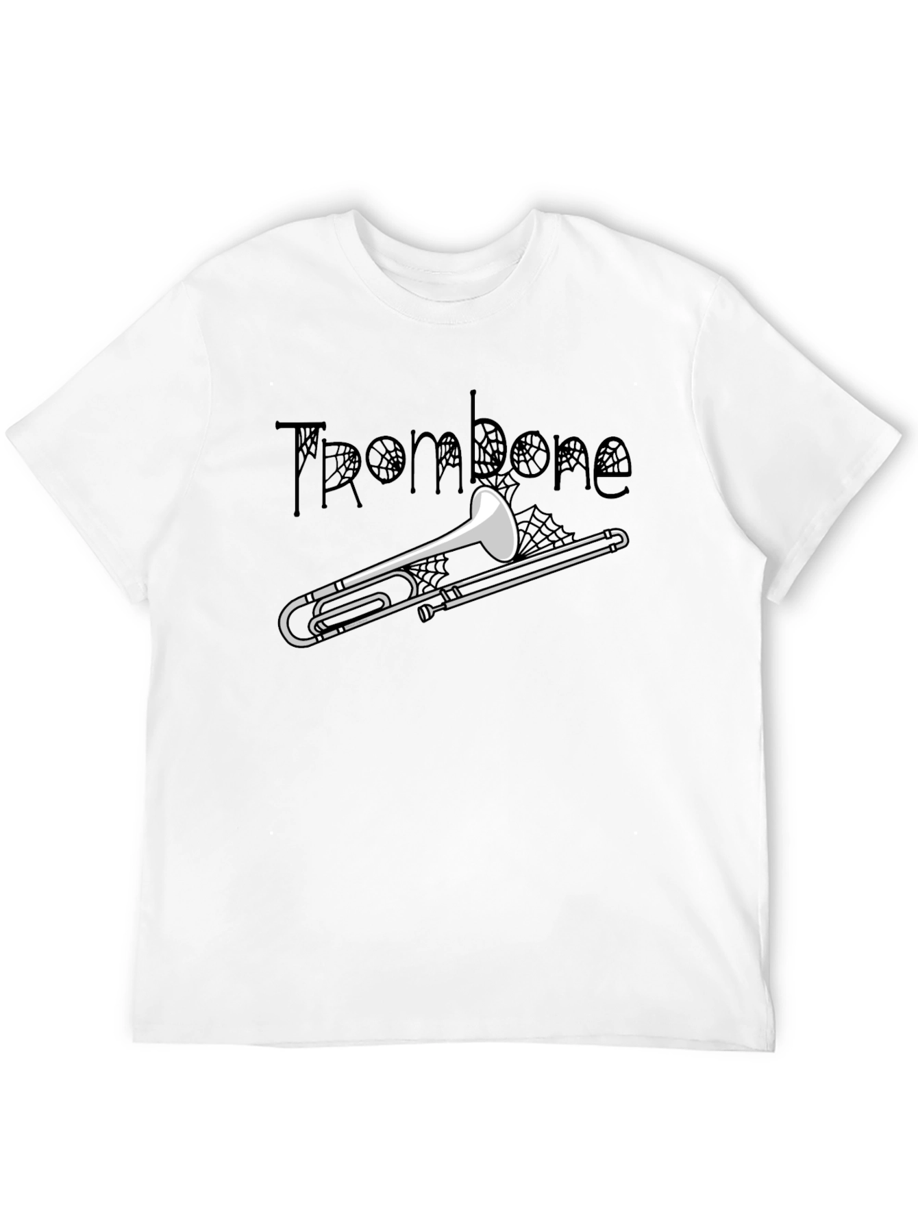Trombone Halloween Graphic Tee
