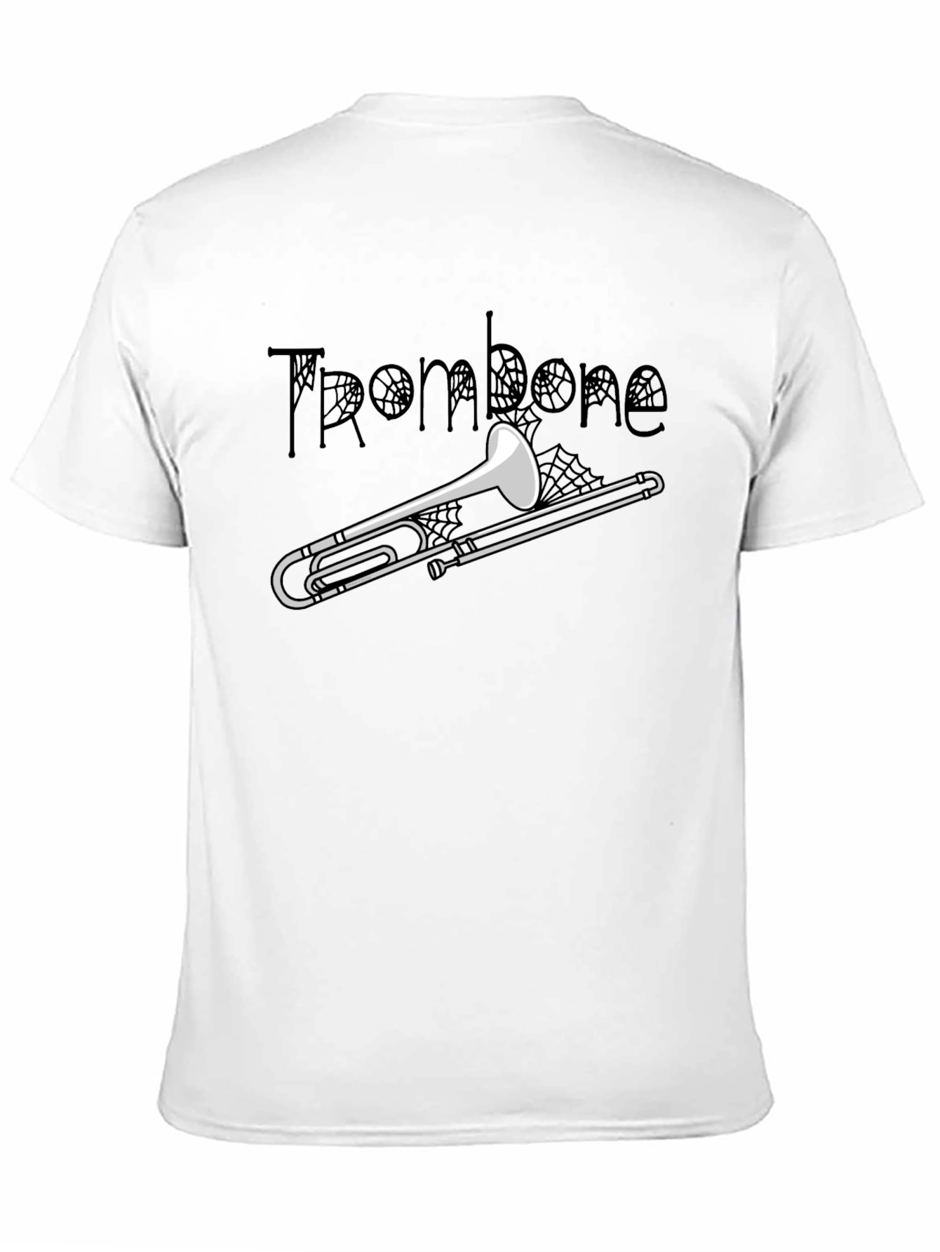 Trombone Halloween Graphic Tee
