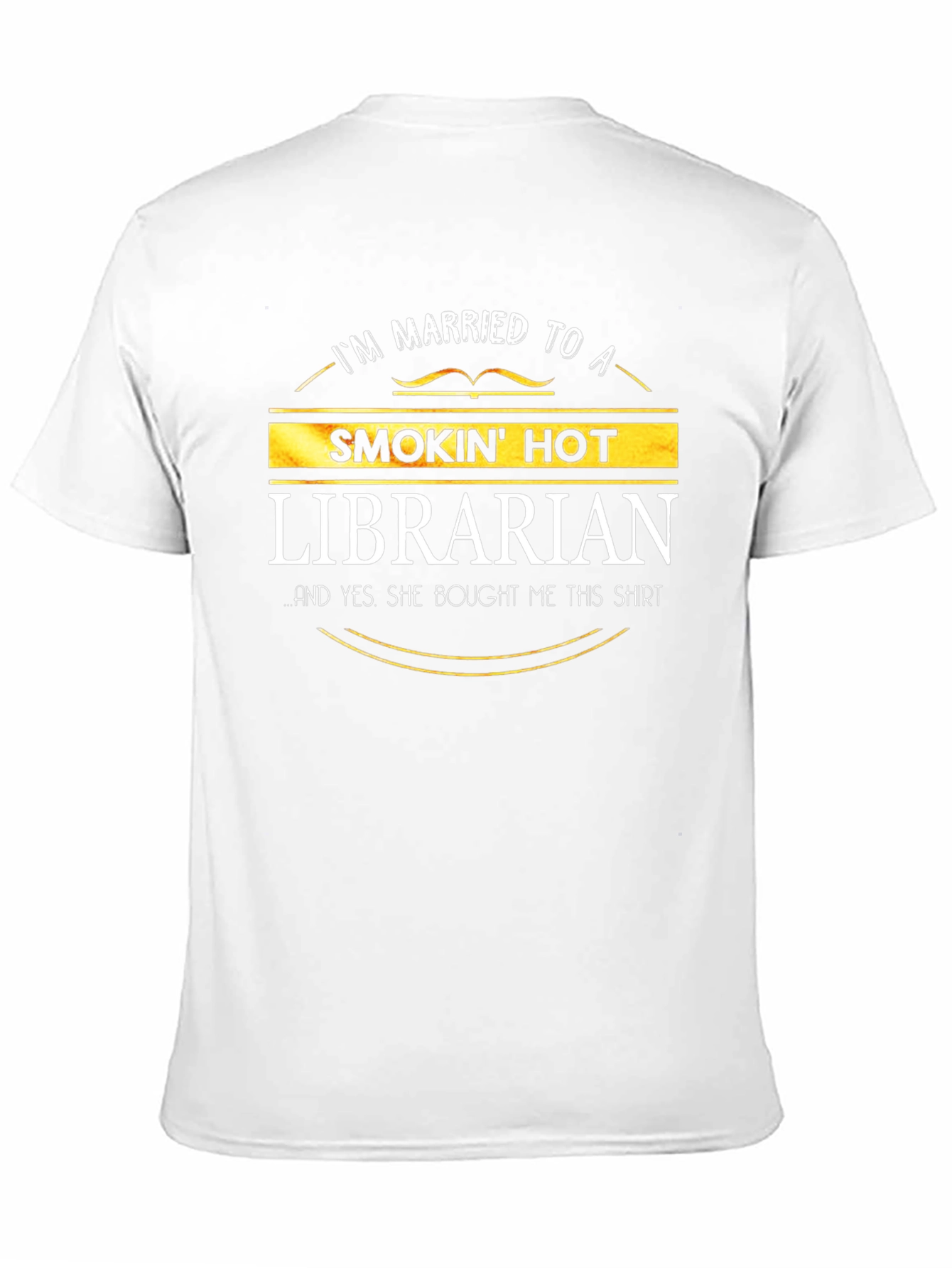 Smokin Hot Librarian T-Shirt - Husband Gift
