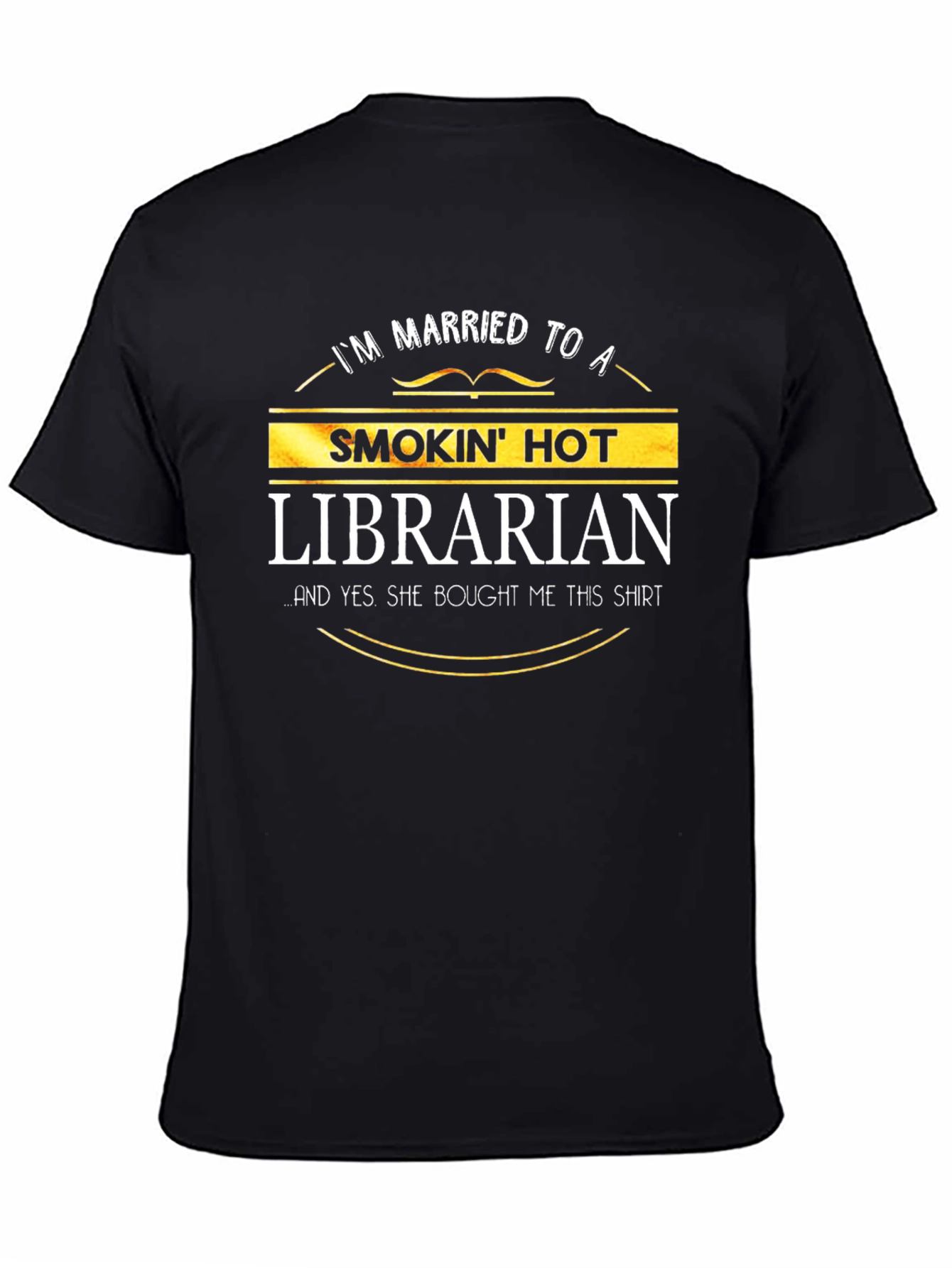 Smokin Hot Librarian T-Shirt - Husband Gift