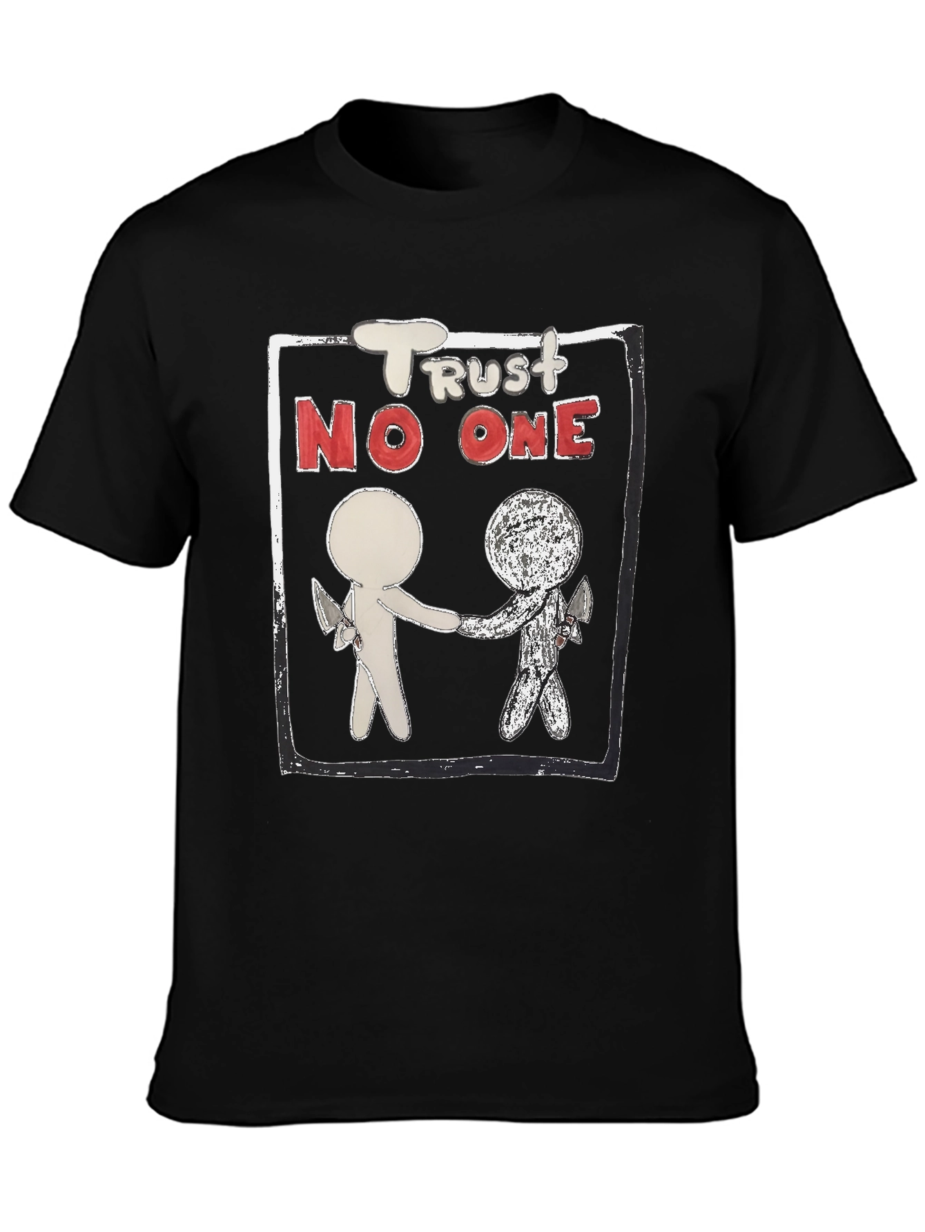 Trust No One Graphic Tee - Mens