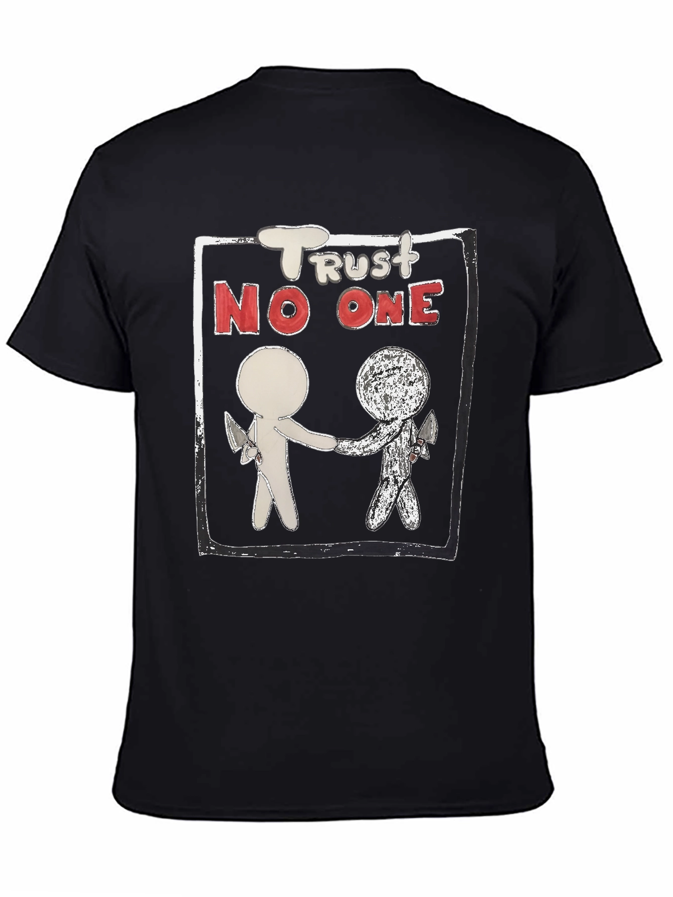 Trust No One Graphic Tee - Mens
