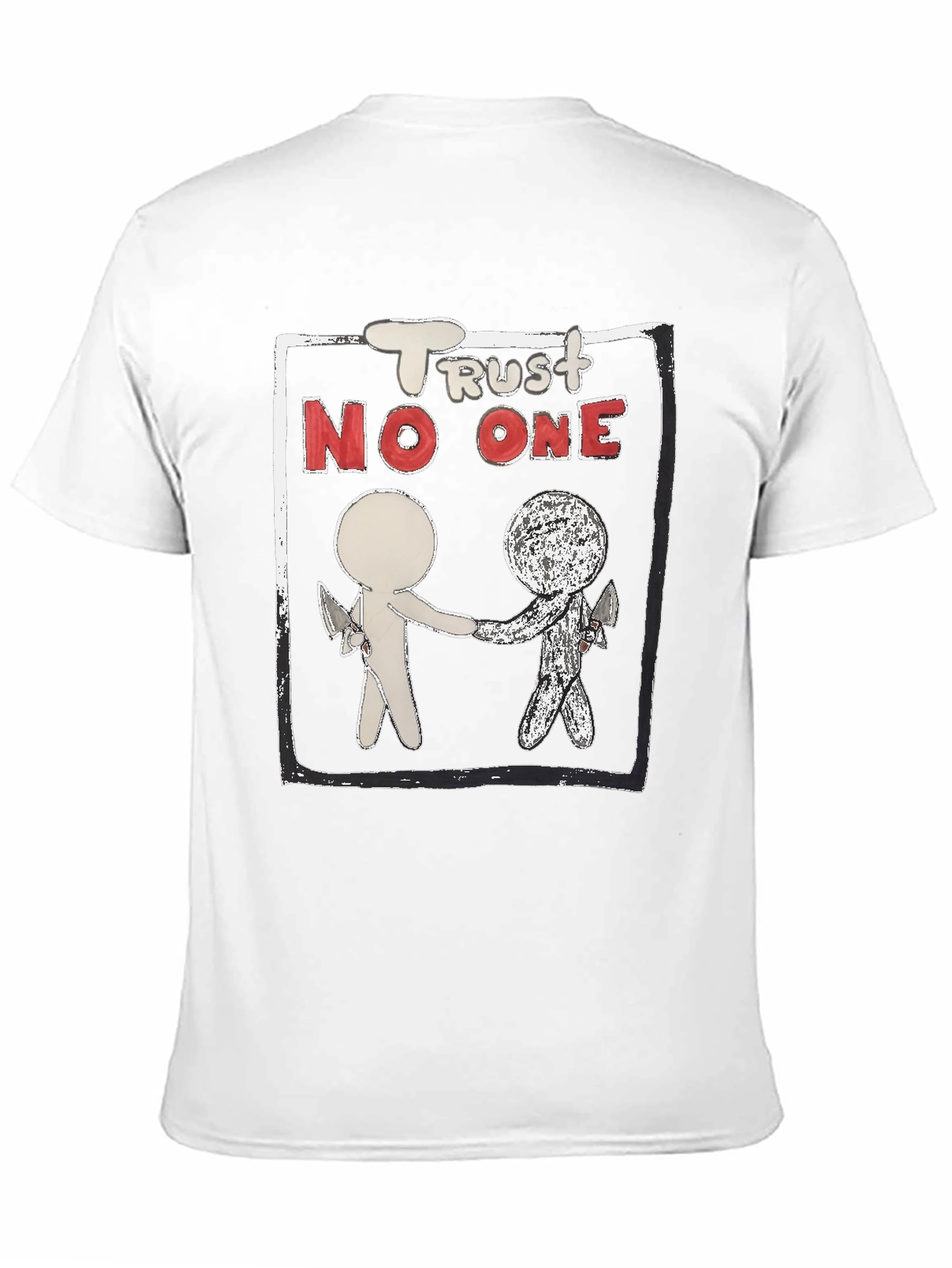Trust No One Graphic Tee - Mens