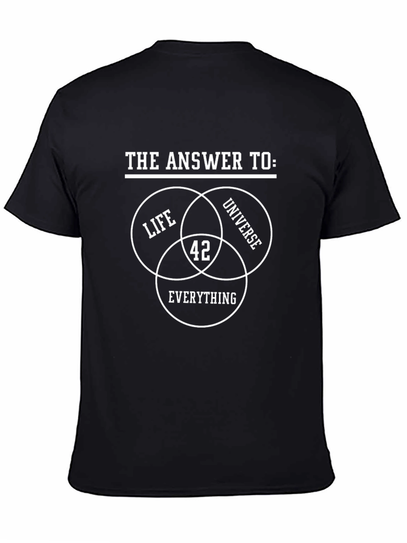 Answer to Life The Universe and Everything T-Shirt