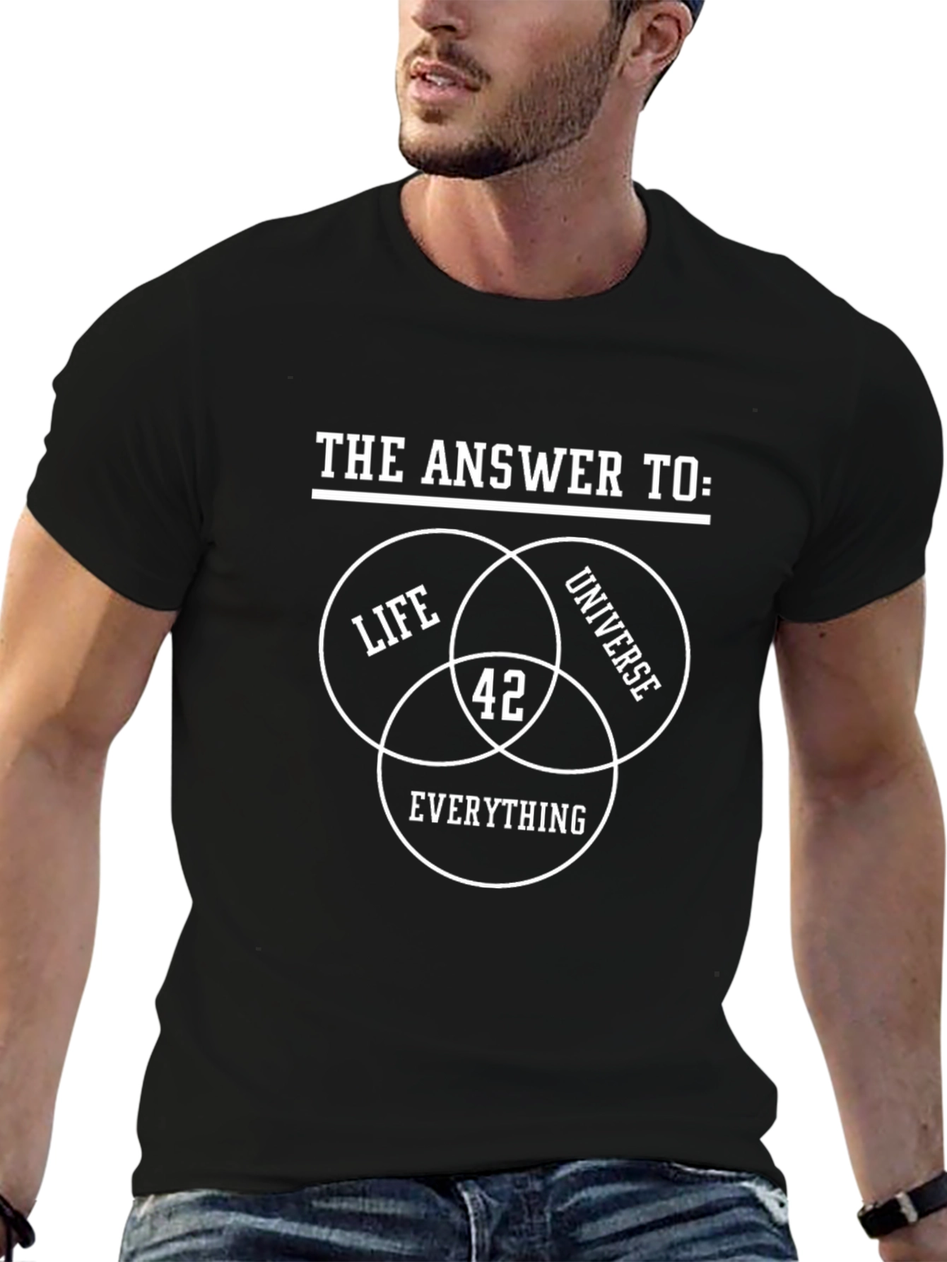 Answer to Life The Universe and Everything T-Shirt