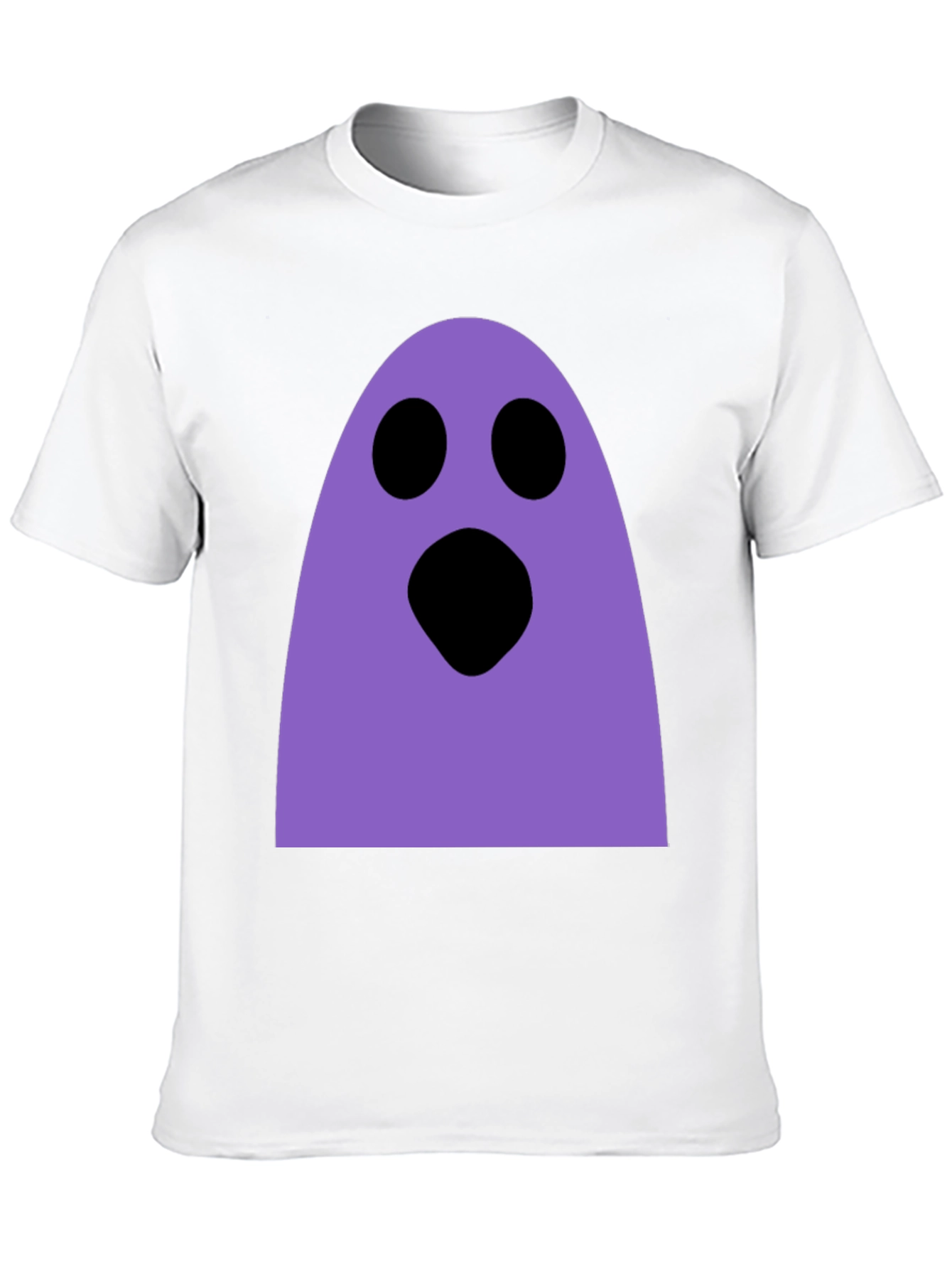 Spooky Ghost Graphic Tee - Halloween Fun