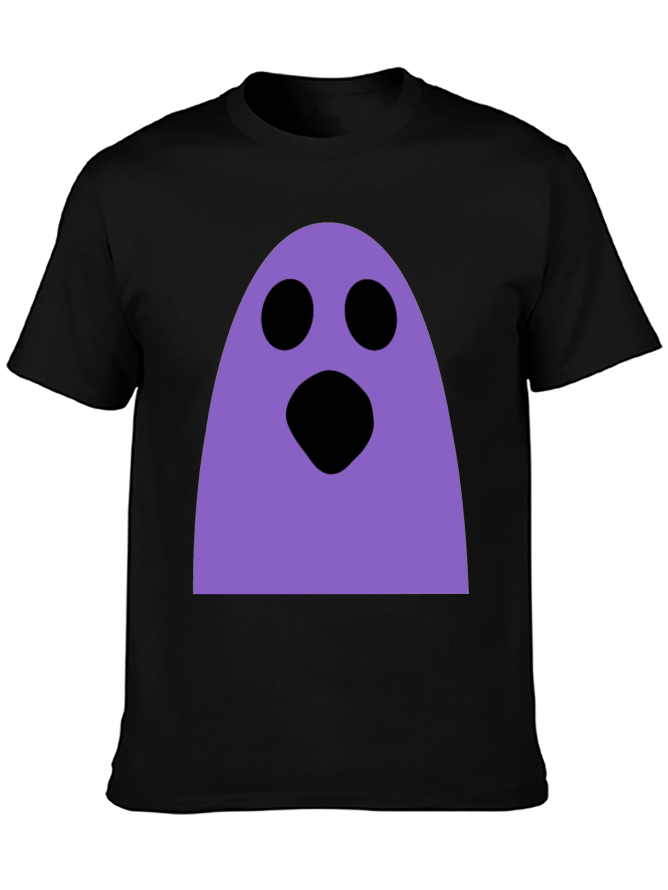 Spooky Ghost Graphic Tee - Halloween Fun