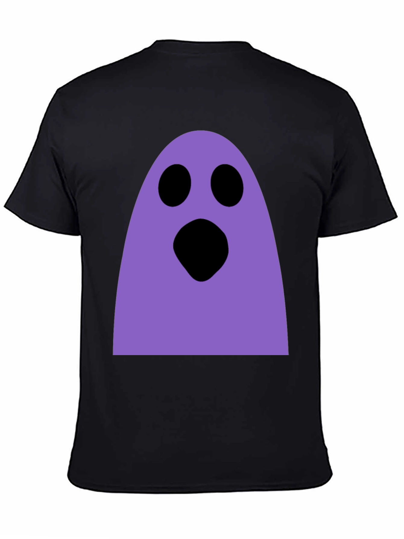 Spooky Ghost Graphic Tee - Halloween Fun