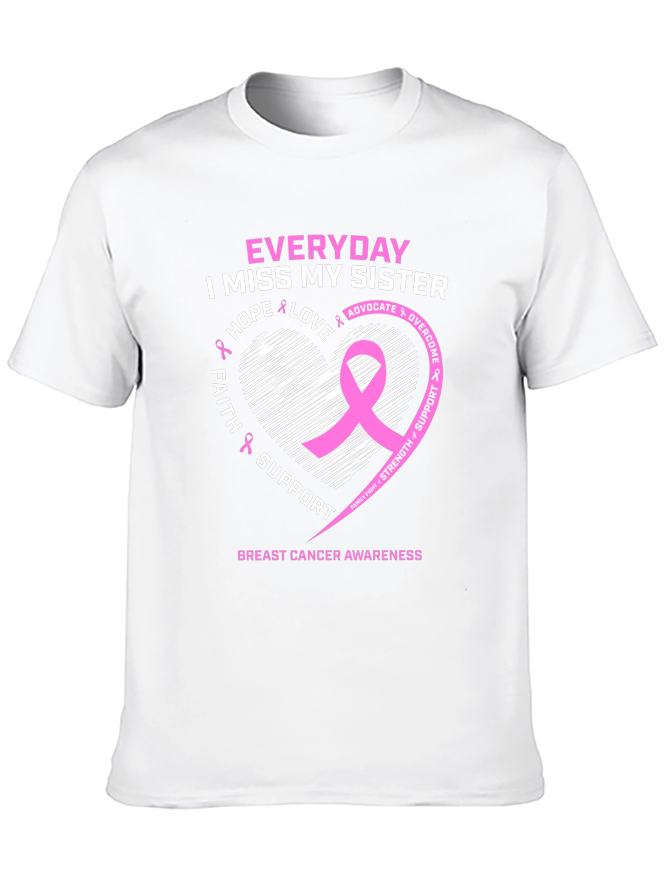 Breast Cancer Awareness Sister T-Shirt