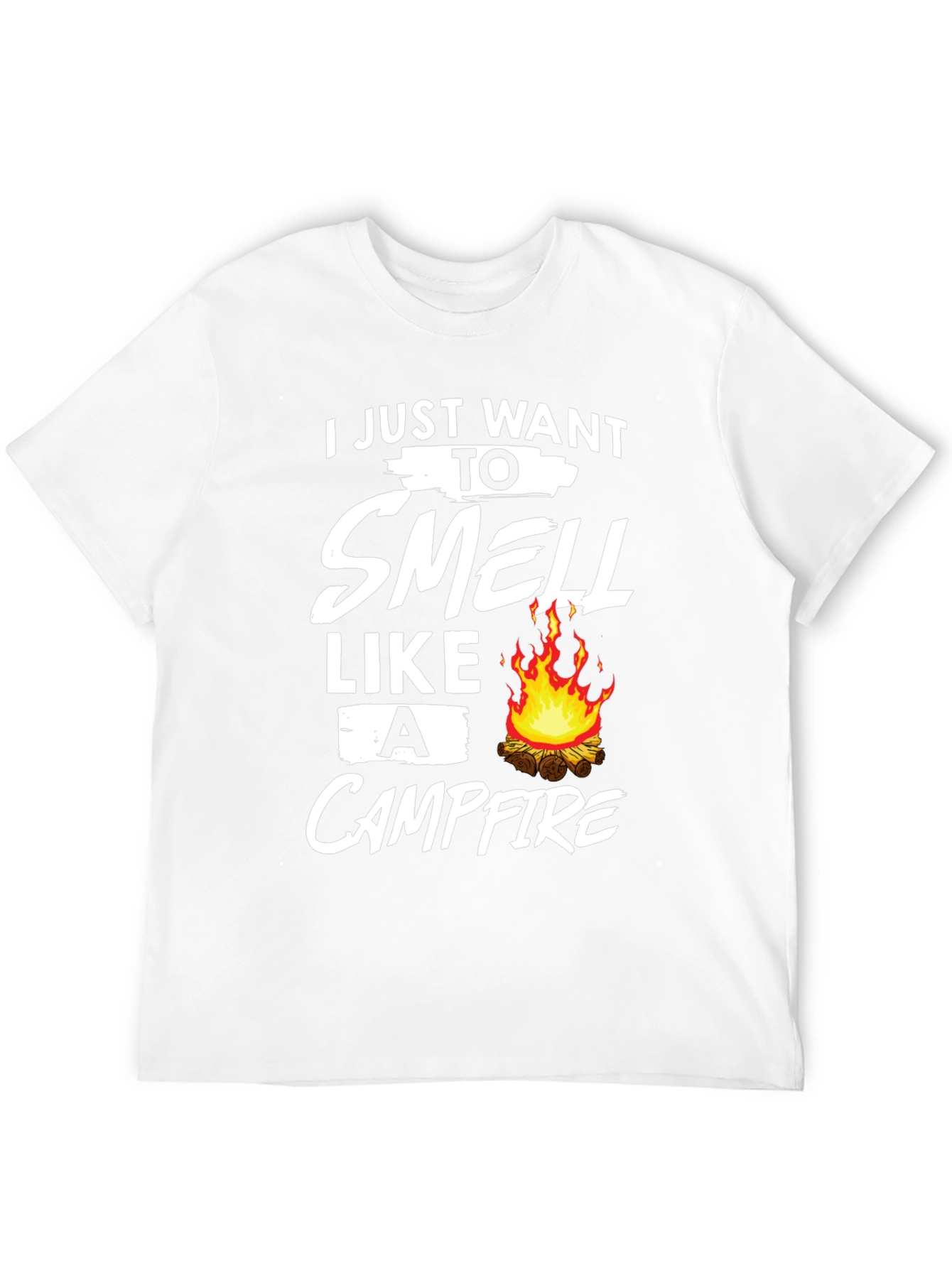 Campfire Smell T-Shirt: Cozy Outdoor Adventure