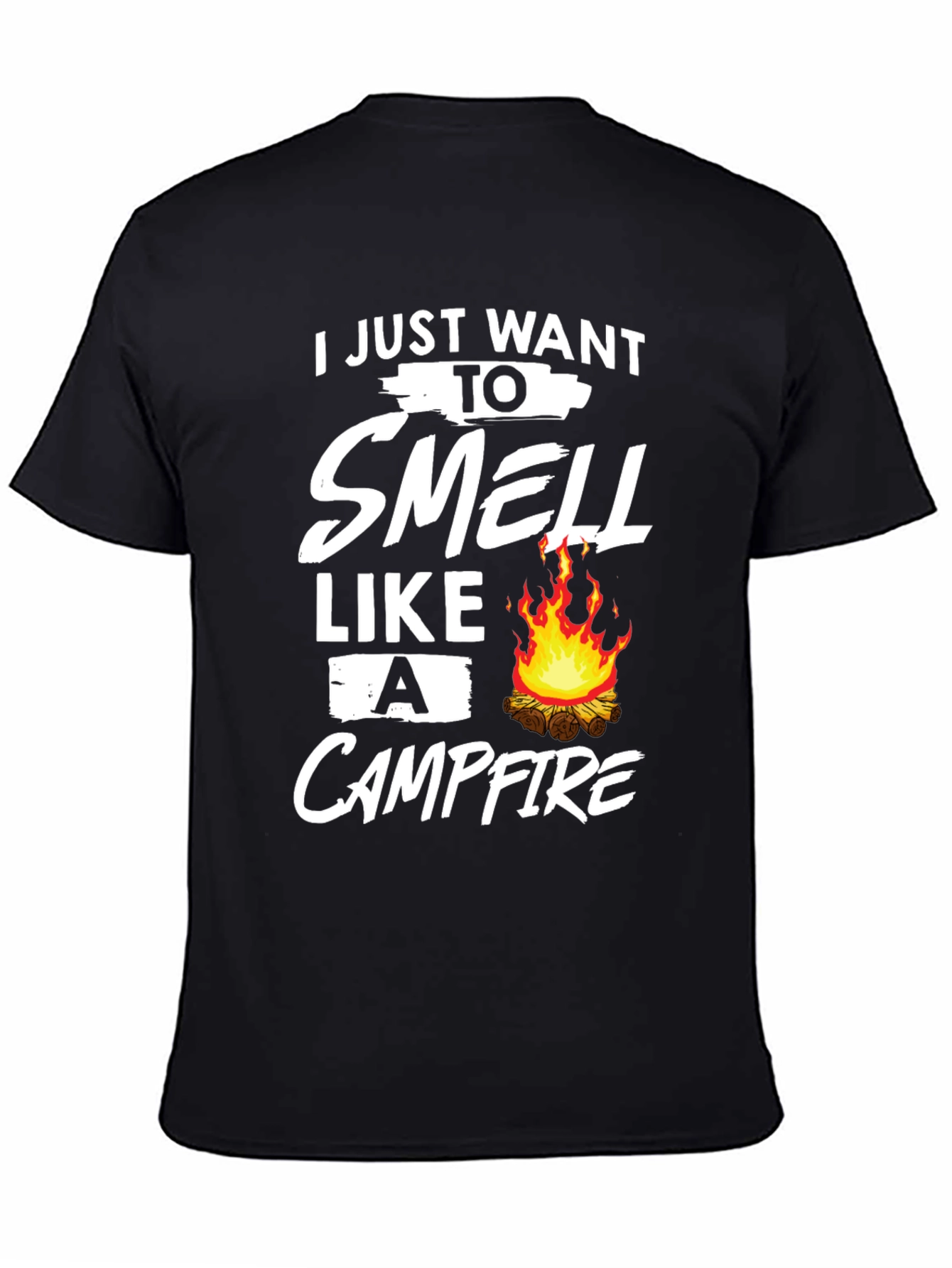 Campfire Smell T-Shirt: Cozy Outdoor Adventure