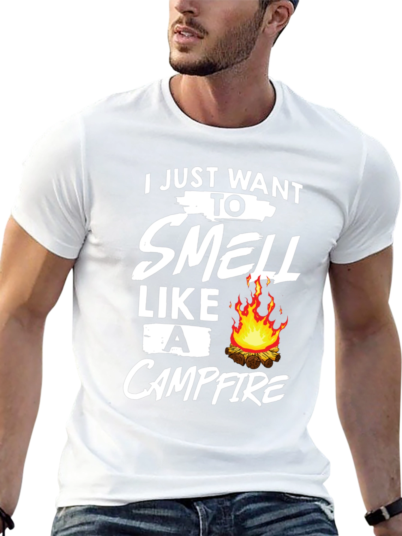 Campfire Smell T-Shirt: Cozy Outdoor Adventure
